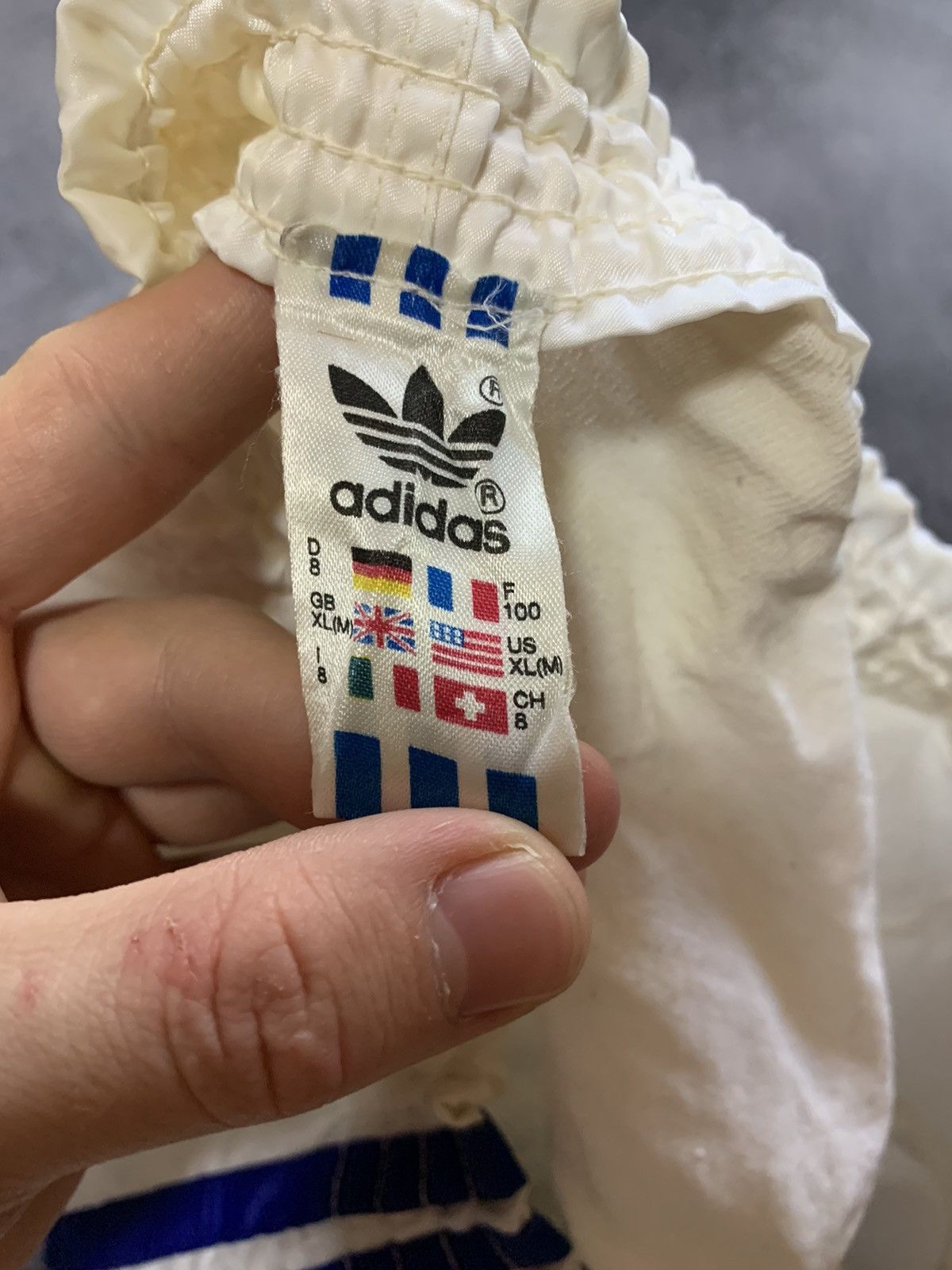 Adidas × Vintage Vintage Adidas Made In West Germany Shorts Size US 35 - 6 Thumbnail