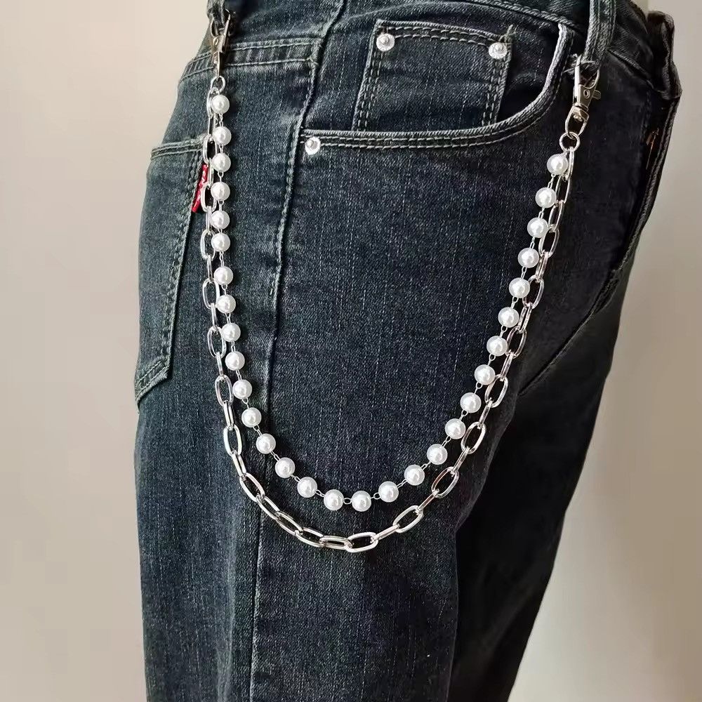 Jewelry × Other Punk Rock Metal Pants Waist Chain Size ONE SIZE - 4 Thumbnail
