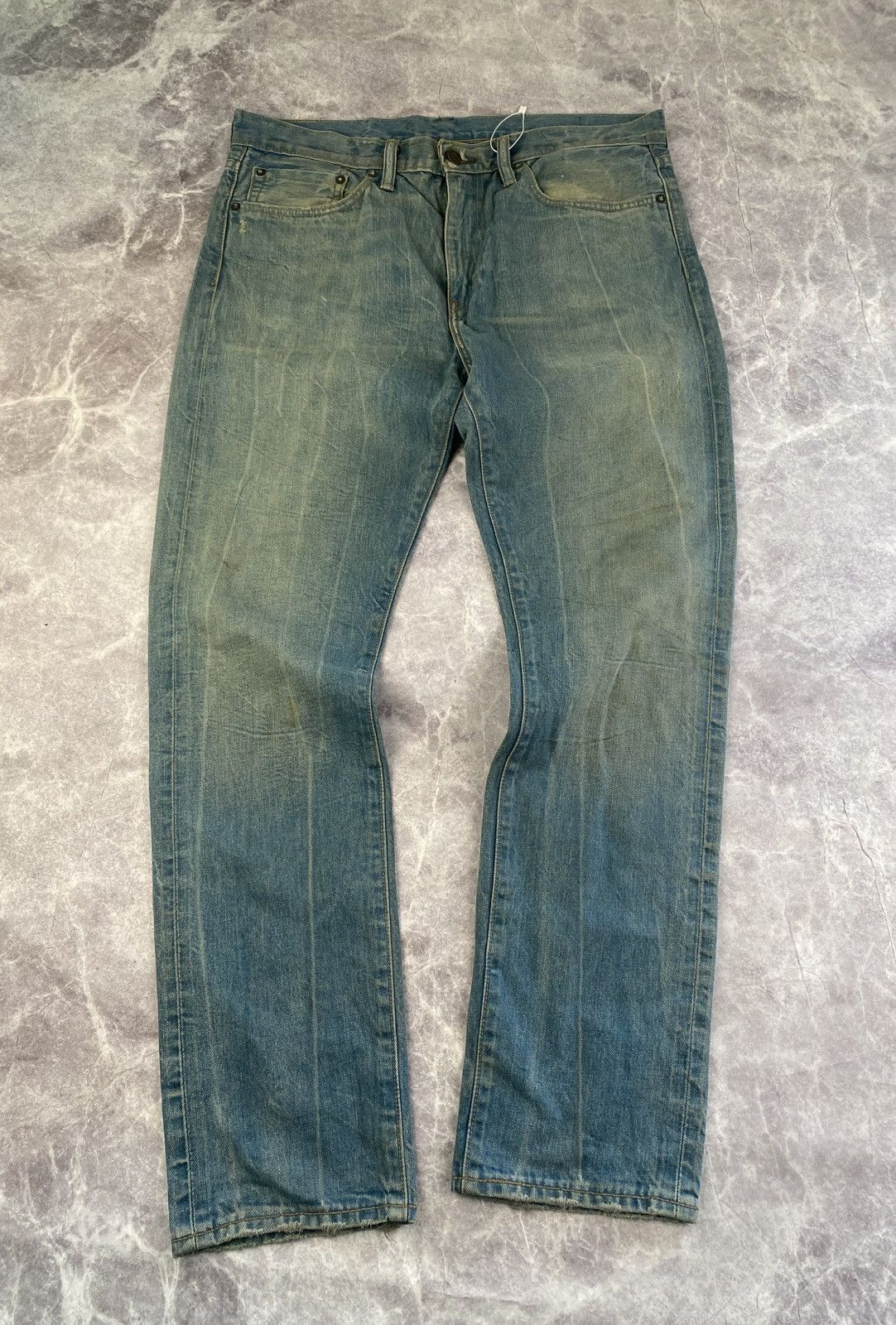 Levi's Levi’s 508 Gold Miner Style Dirty Denim Jeans Size: W34 L32 Size US 34 / EU 50 - 1 Thumbnail