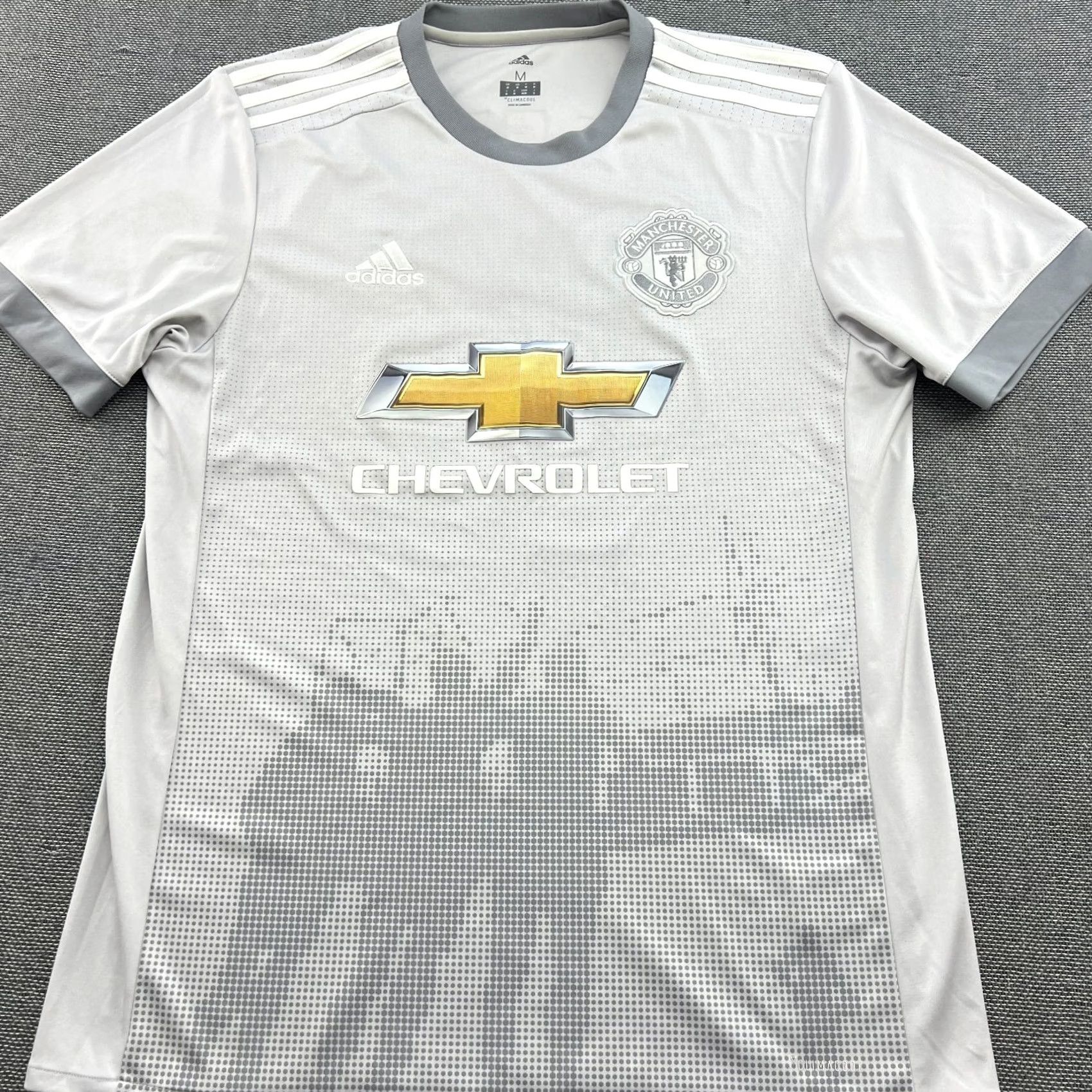 Adidas adidas Manchester United 2017 2018 Third Alexis Mens Football Jersey Medium T-Shirt Gray Size US M / EU 48-50 / 2 - 3 Thumbnail