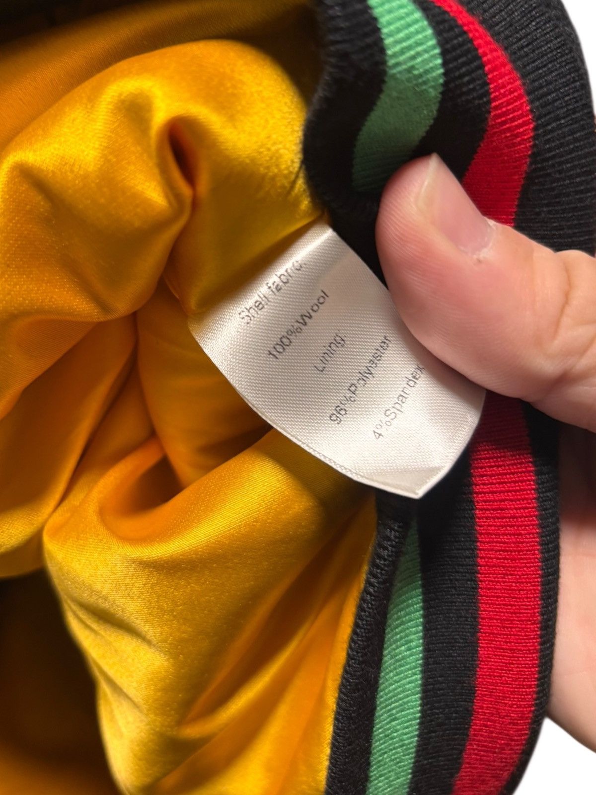 Whensmokeclears When Smoke Clears RGB Varsity Wool Bomber Jacket RARE Size US XXL / EU 58 / 5 - 7 Thumbnail
