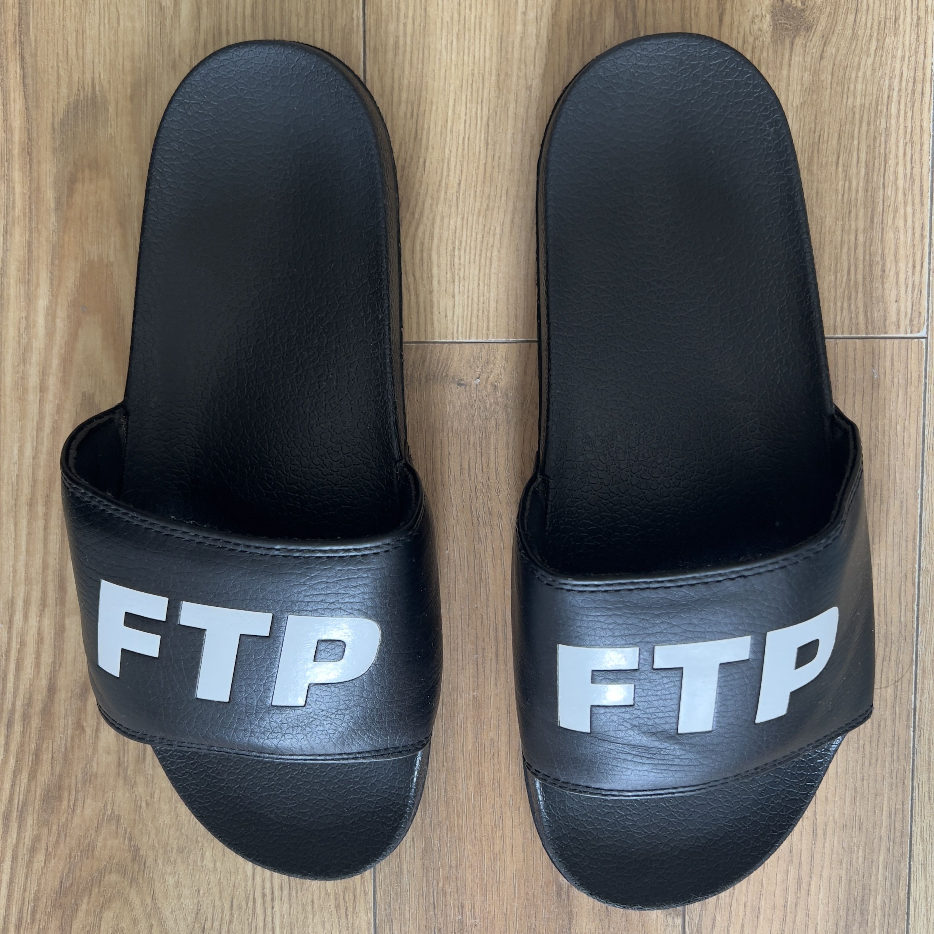 Fuck The Population Logo Slides Size US 10 / EU 43 - 5 Thumbnail