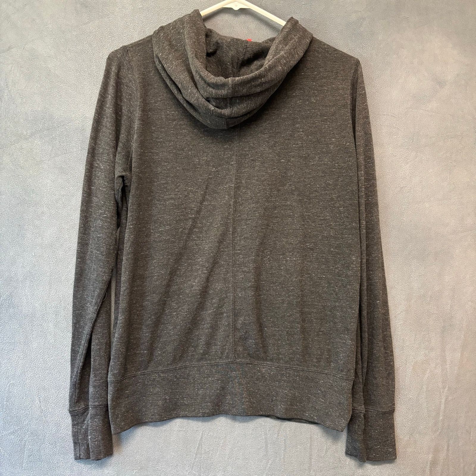 Nike Nike Women’s Large Gray Zip Hoodie Sweatshirt Light Organic Size L / US 10 / IT 46 - 2 Thumbnail