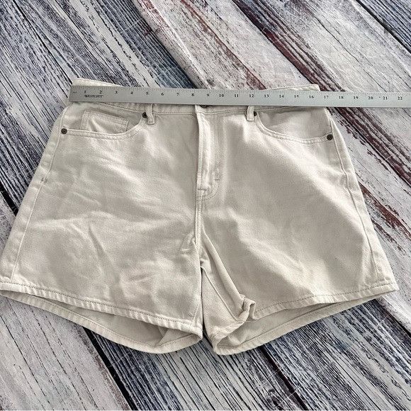 HIDDEN Hidden Los Angeles Beige Dad Jean Shorts Size 32" / US 10 / IT 46 - 7 Thumbnail