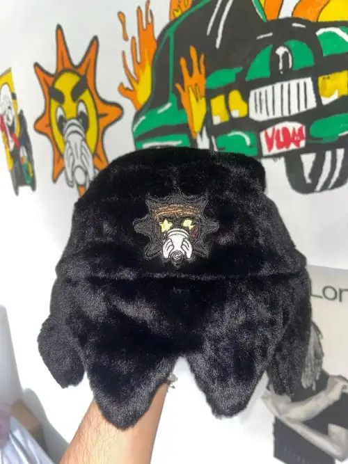 Japanese Brand Kataishi x Koga Black Cotton Bucket Hat Unisex Size ONE SIZE - 7 Thumbnail