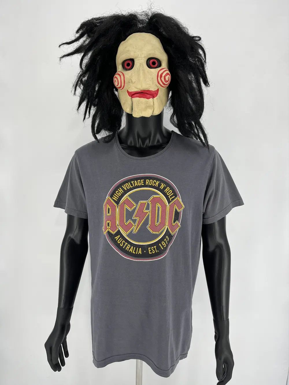 Band Tees AC/DC High Voltage Rock N Roll 1976 Tie Dye T Shirt Size US L / EU 52-54 / 3 - 2 Thumbnail