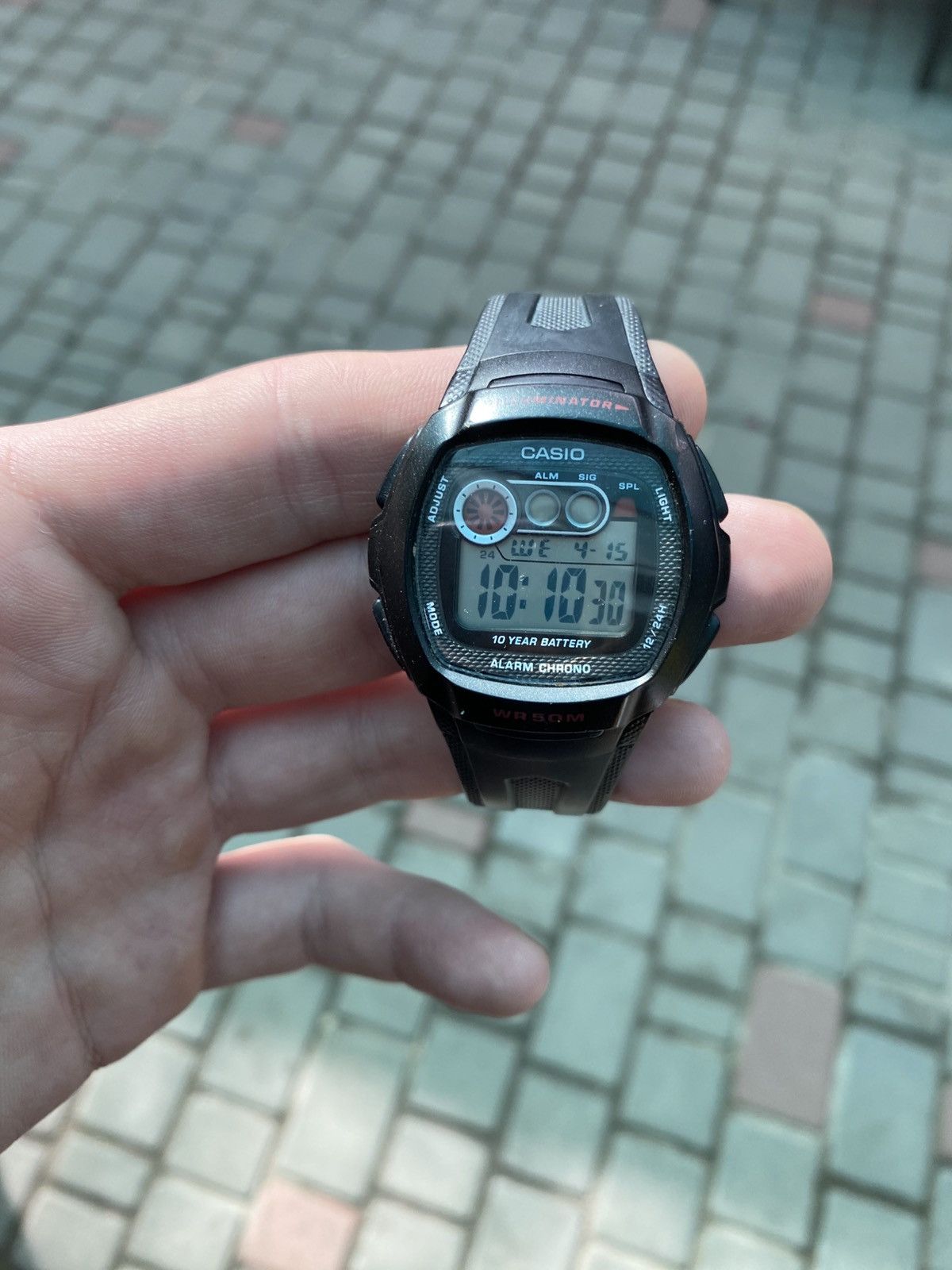 Casio Casio W-210 vintage digital sport watch 10 year battery y2k Size ONE SIZE - 1 Thumbnail