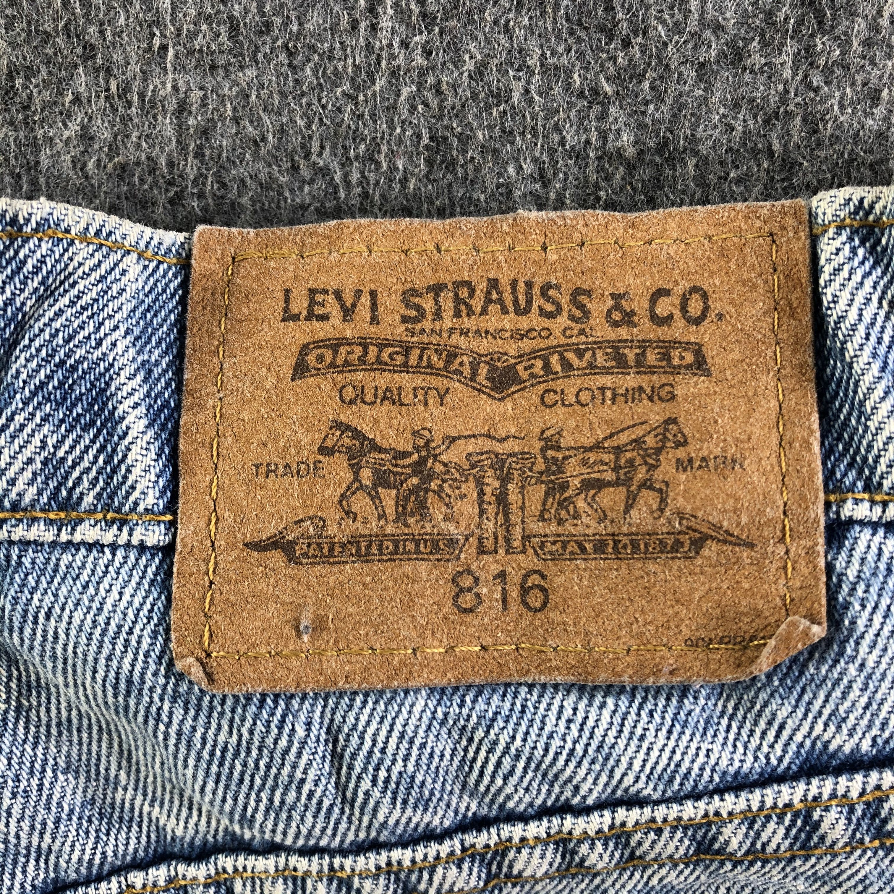 Levi's Vintage Light Wash Levis Jeans-J4228 Size US 30 / EU 46 - 5 Thumbnail