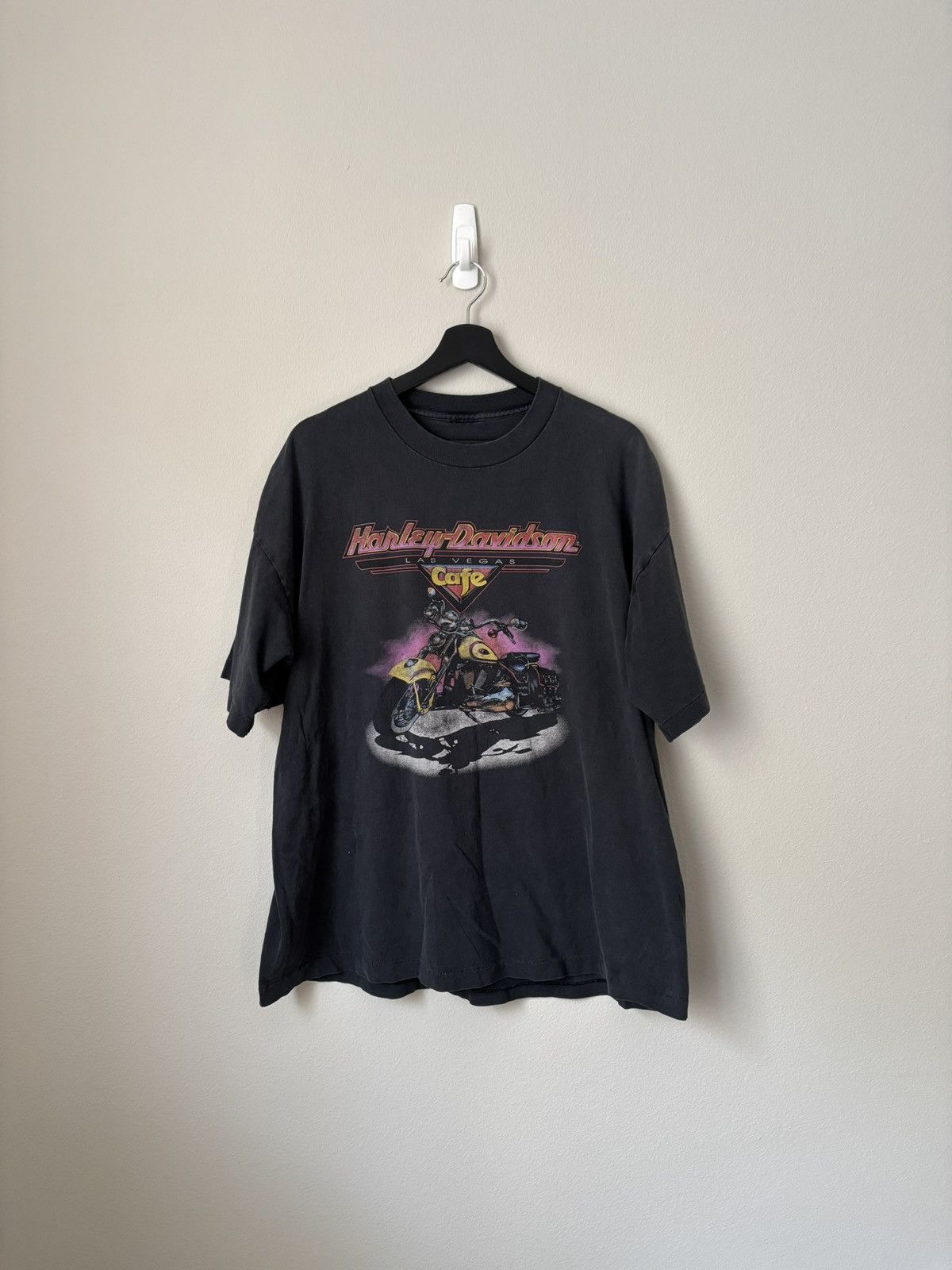 Harley Davidson Vintage 90s Harley Davidson Single Stitch Shirt Size US XL / EU 56 / 4 - 1 Thumbnail