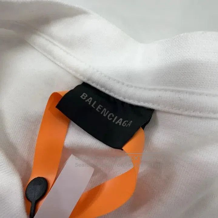 Balenciaga Balenciaga SS23 White Logo Graphic T. Size US M / EU 48-50 / 2 - 3 Thumbnail