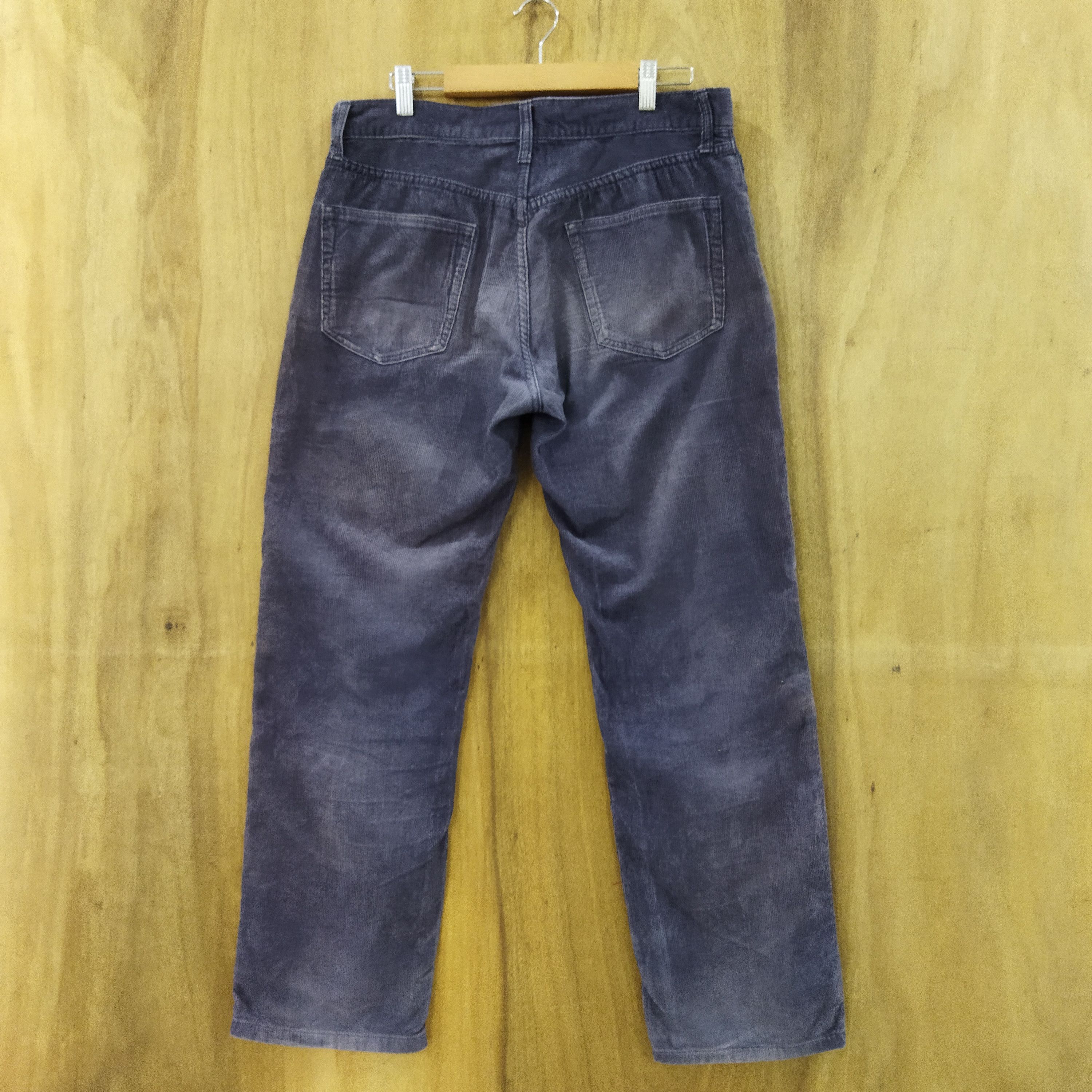 Japanese Brand JAPANESE BRAND FADED BLACK CORPUROY PANTS Size US 32 / EU 48 - 7 Thumbnail