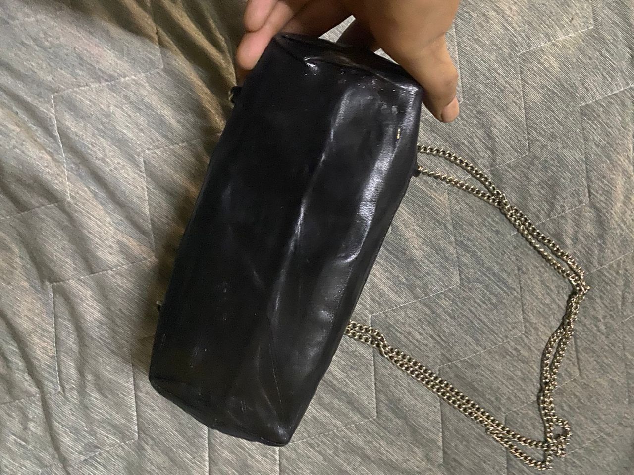 Japanese Brand × Tricot Comme des Garcons × Vintage Vintage tricot Comme des garçons chains shoulder bag Size ONE SIZE - 24 Thumbnail