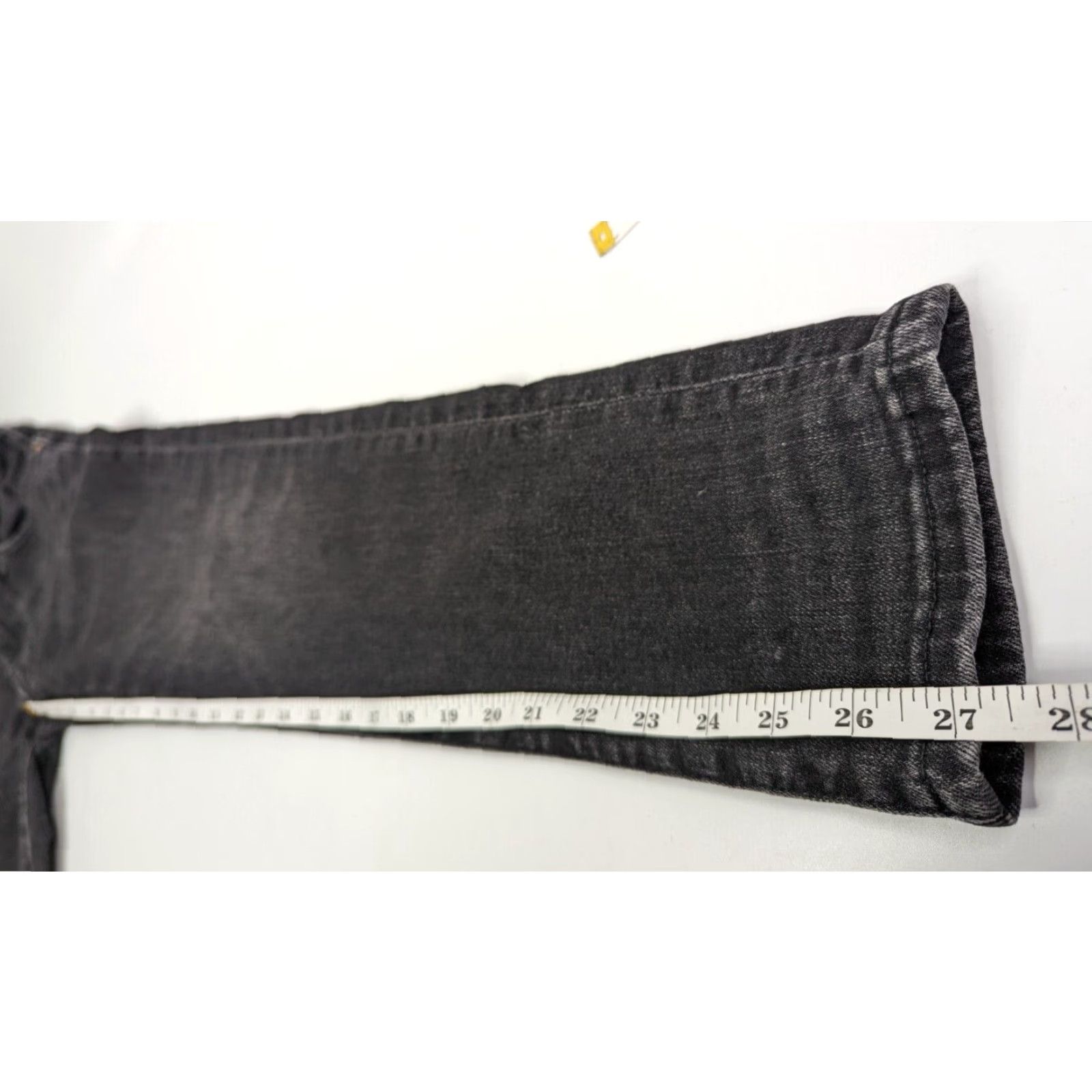 American Eagle Outfitters American Eagle Outfitters Jeans Slim 28x28 Black Denim 5-Pocket Slim Straight Mens Pants Size US 28 / EU 44 - 6 Thumbnail