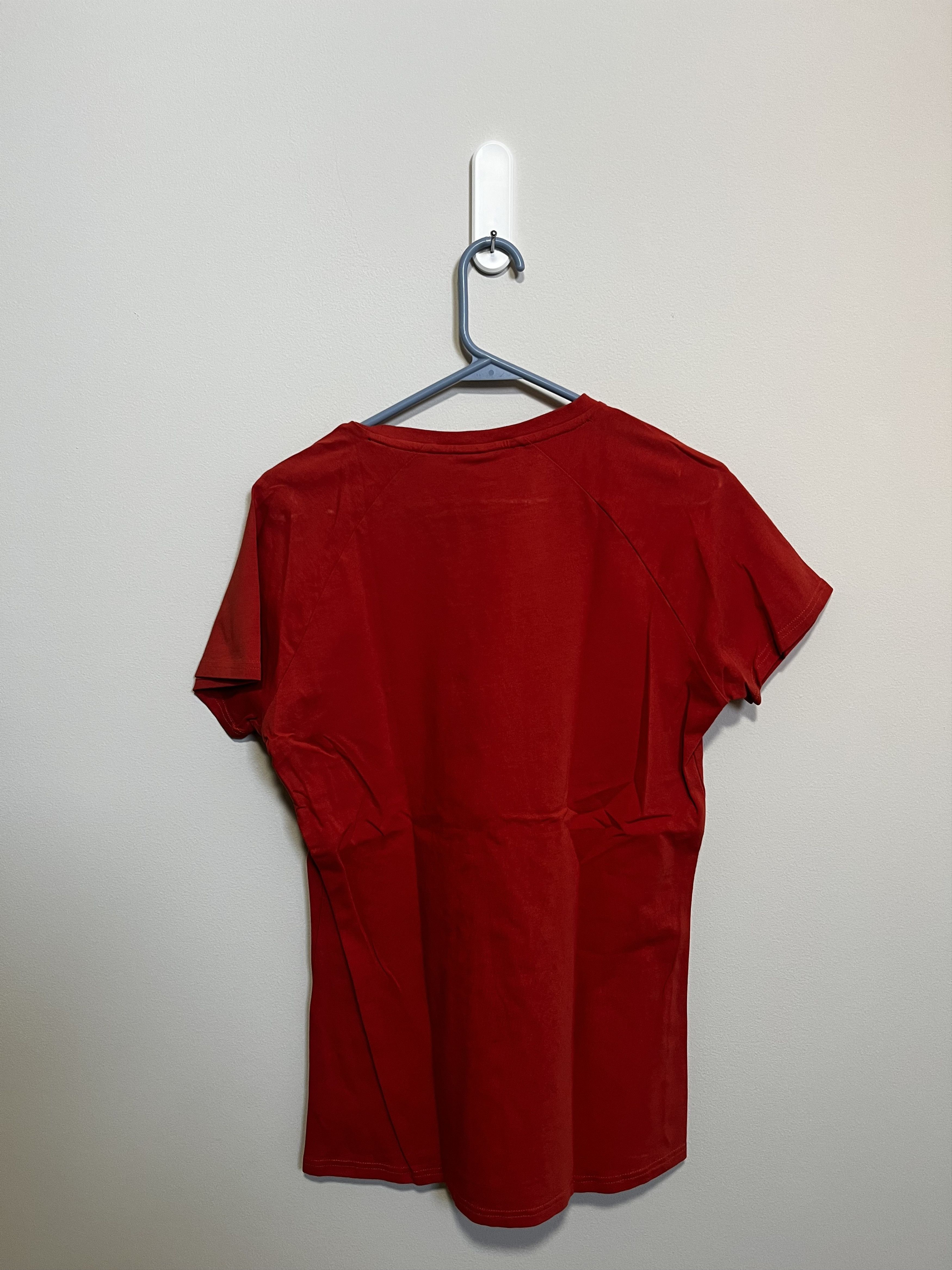 Gymshark Gymshark Logo Tee (Red/White) Size L Size US L / EU 52-54 / 3 - 3 Thumbnail