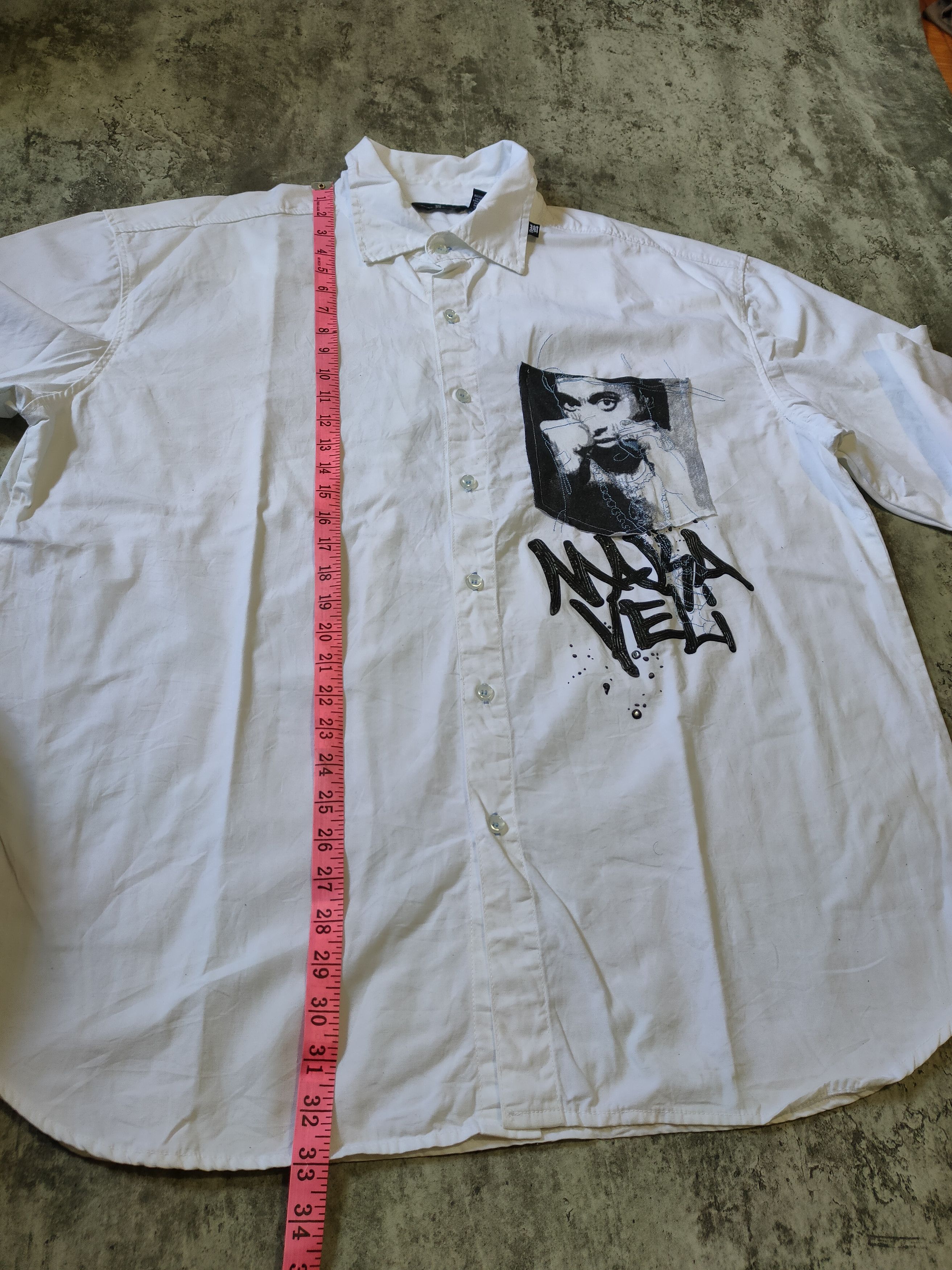 Makaveli × Rap Tees 🔥 Makaveli 2pac Button Shirt Size US XXL / EU 58 / 5 - 6 Thumbnail