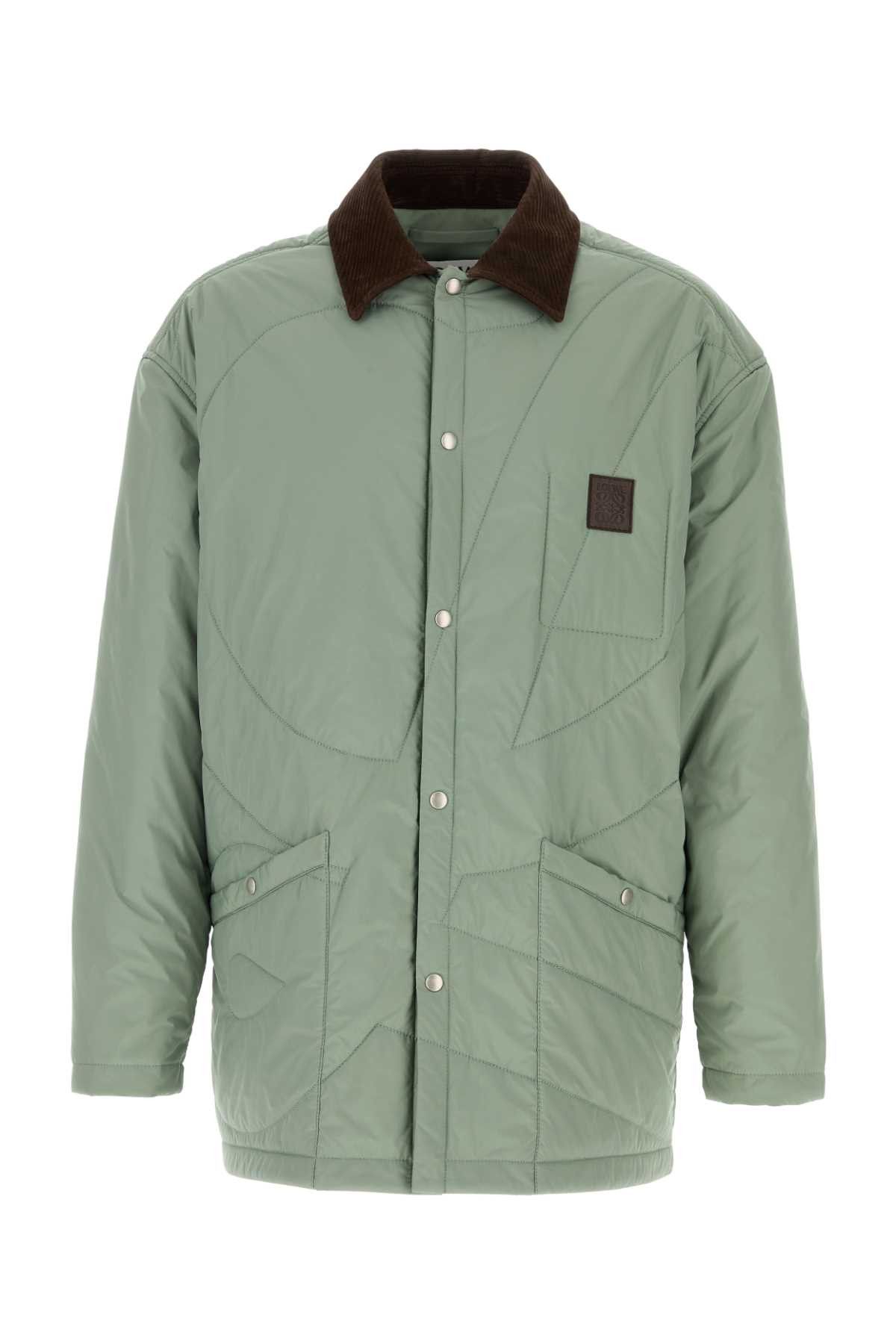 Loewe Mint Green Polyester Padded Jacket Size US XL / EU 56 / 4 - 1 Thumbnail