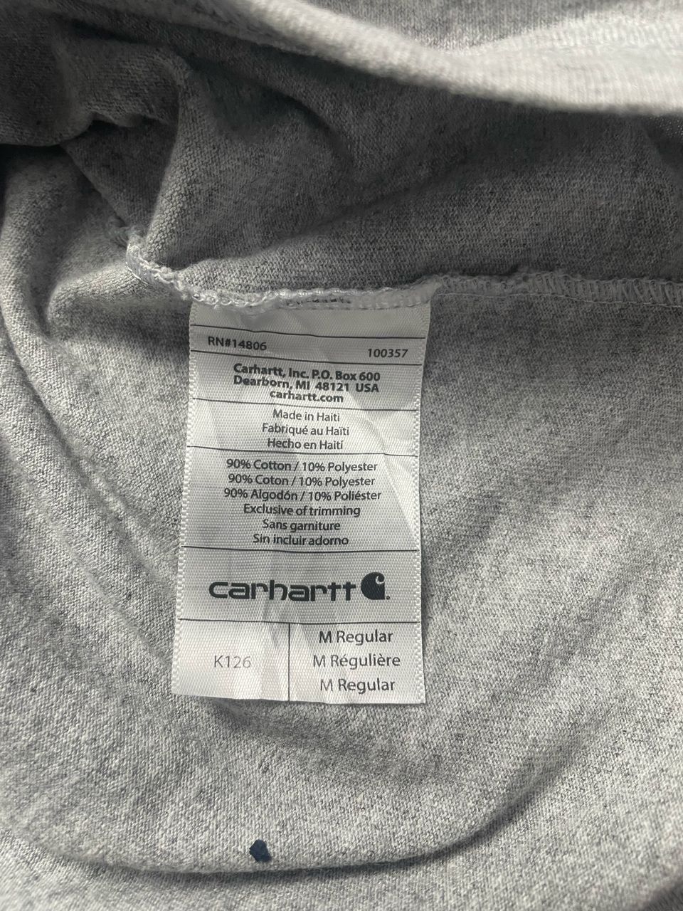 Carhartt × Designer Carhartt Longsleeve Tshirt Size US M / EU 48-50 / 2 - 10 Thumbnail
