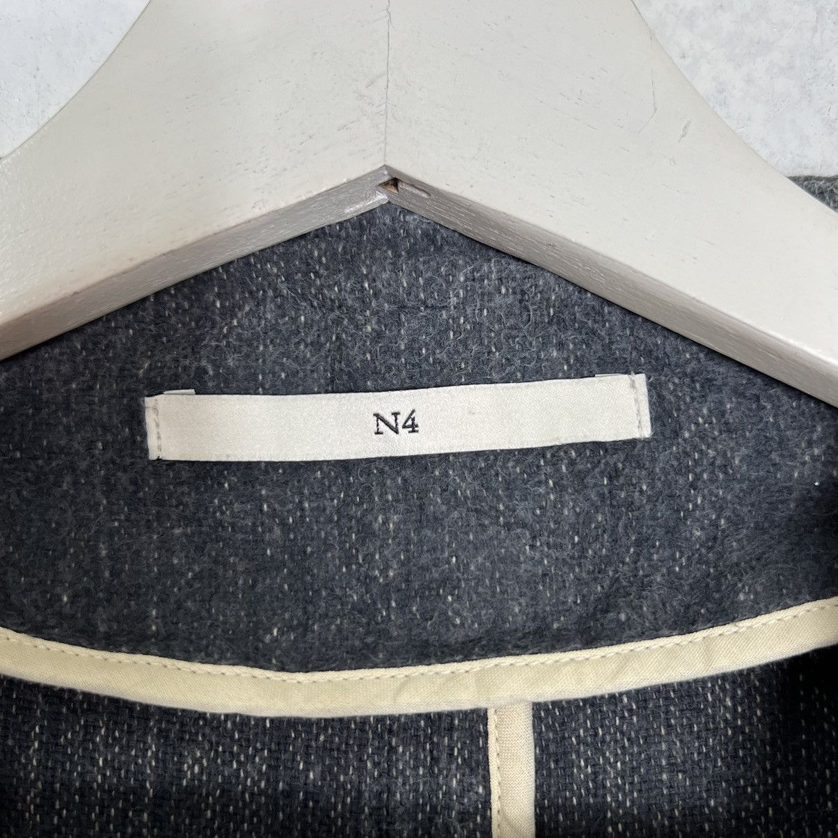 Japanese Brand 🔥 N4 SALT PAPER COTTON LONG CARDIGAN JACKET MADE IN JAPAN Size US S / EU 44-46 / 1 - 12 Thumbnail