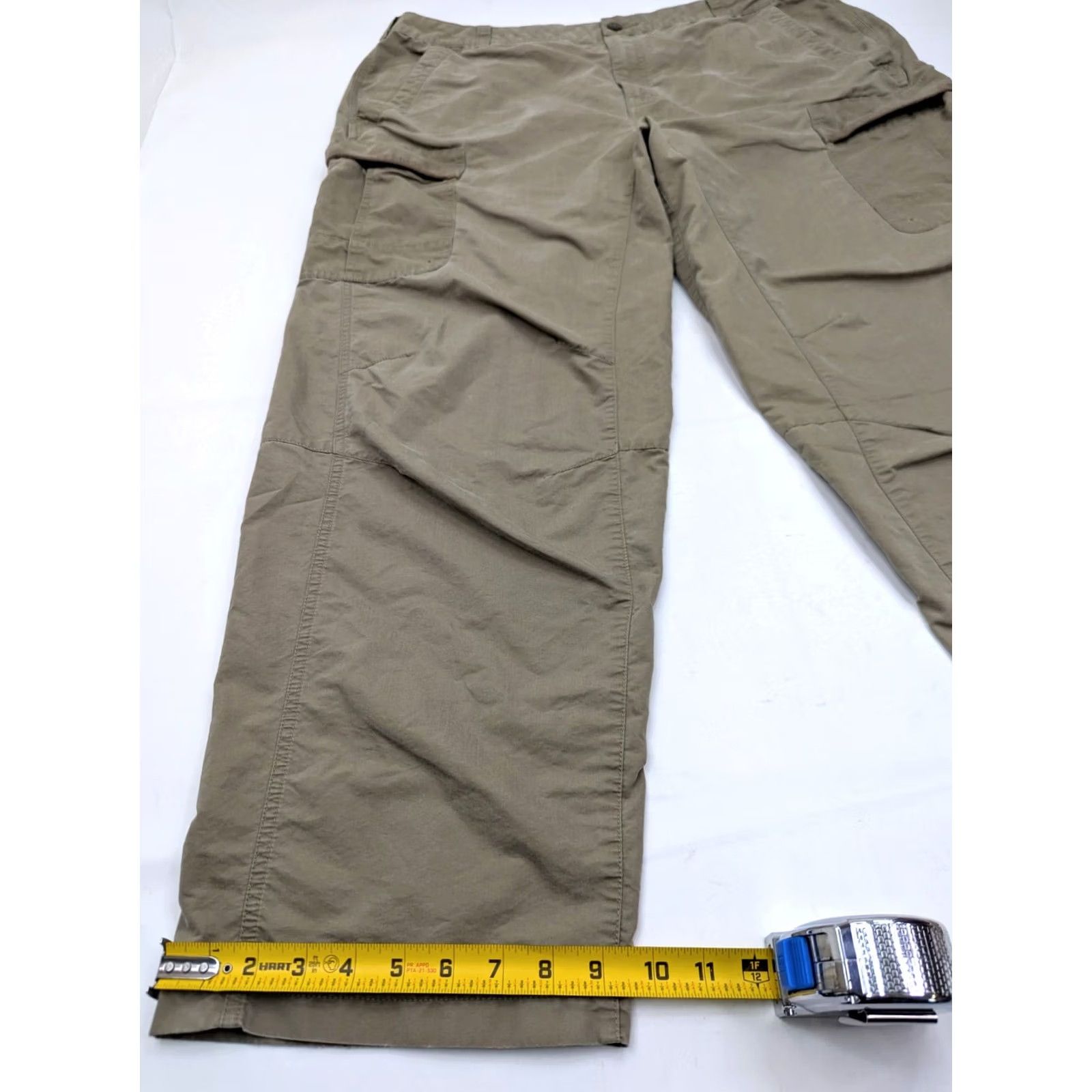 Vintage REI Mens Pants 39x29 Cargo Beige Lightweight Outdoor Hiking Nature Sports Size US 39 - 2 Thumbnail