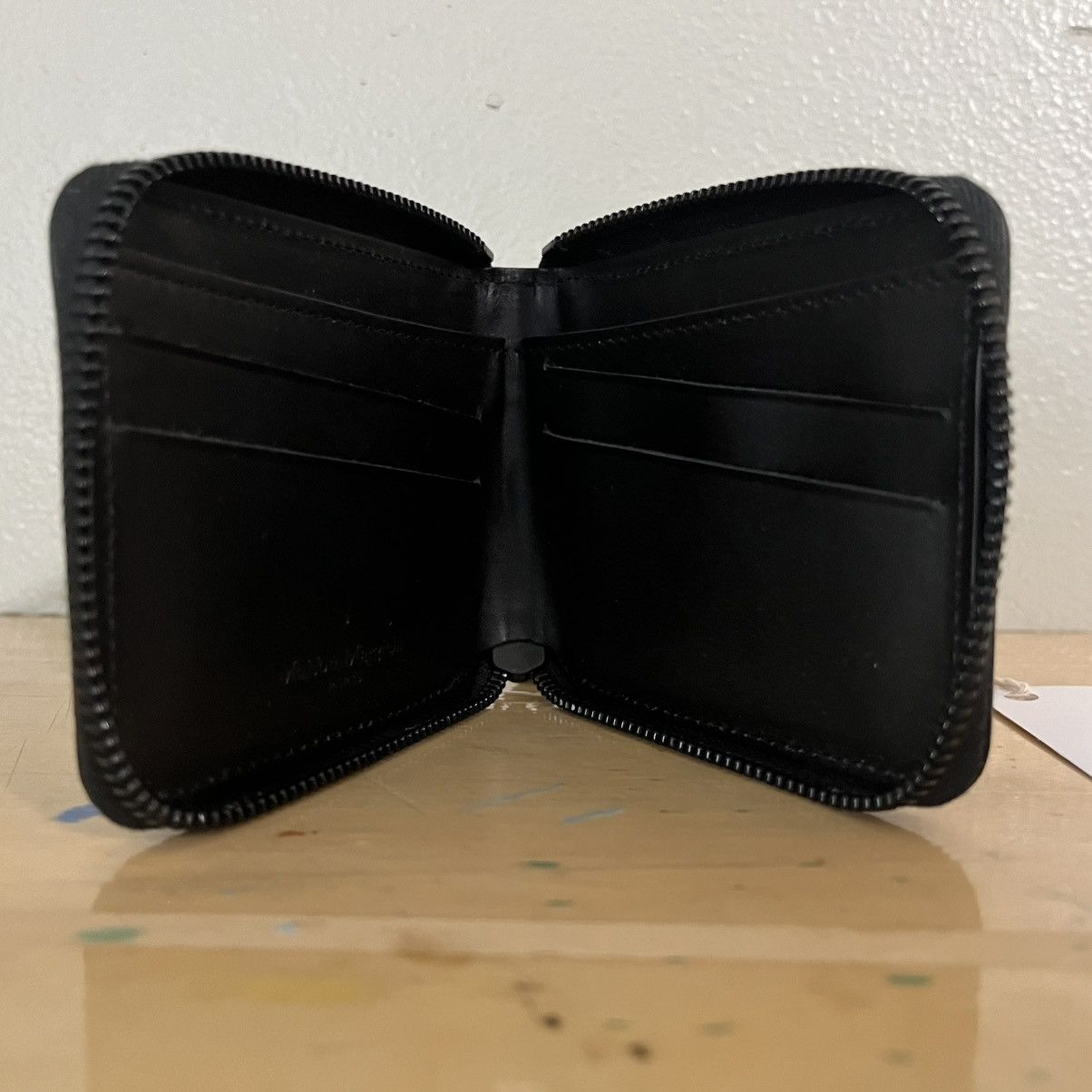 Maison Margiela Leather Zipped Wallet Size ONE SIZE - 4 Thumbnail