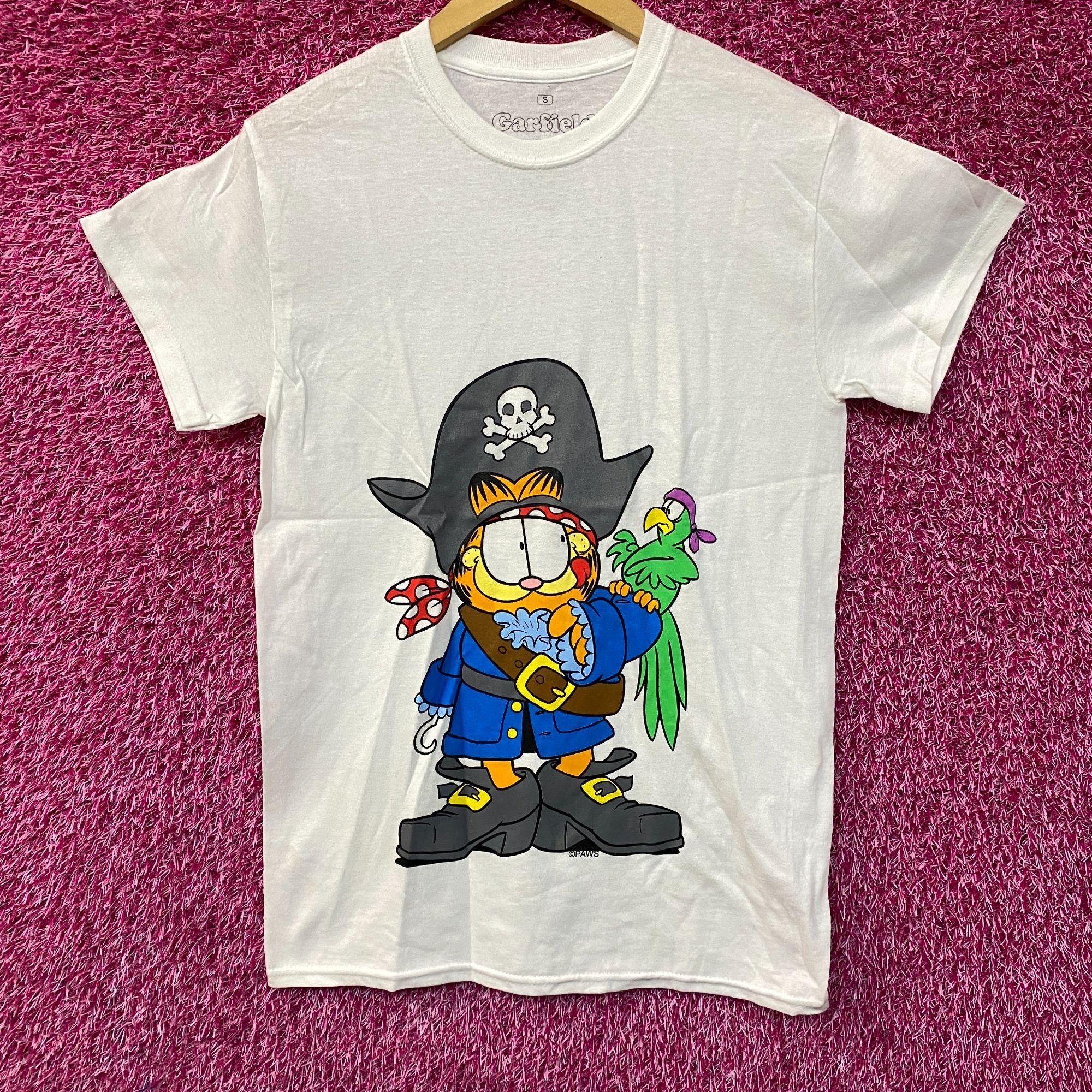 Other Garfield Pirate and Parrot Graphic Design T-Shirt Small Size US S / EU 44-46 / 1 - 1 Thumbnail