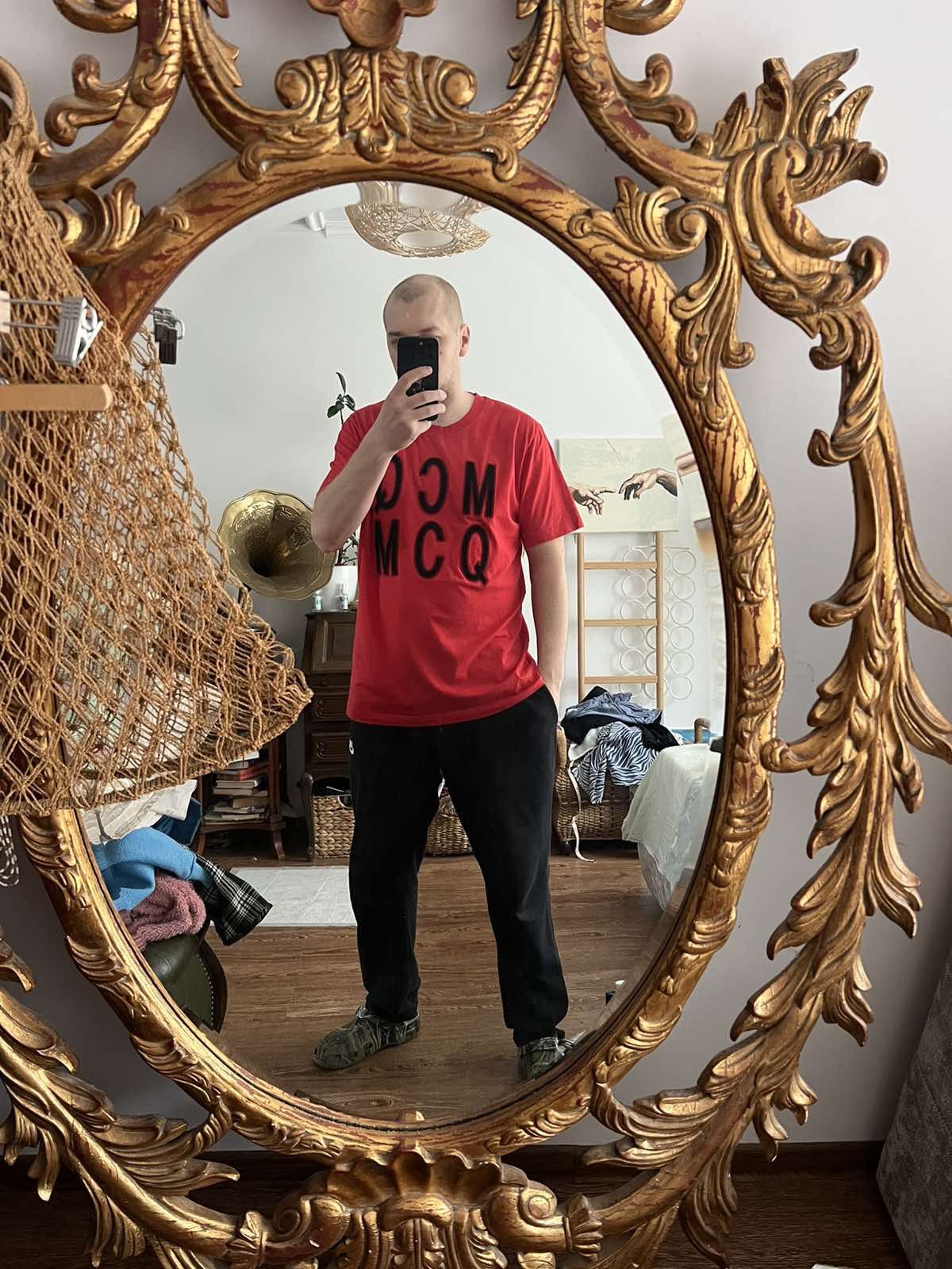 Alexander McQueen Alexander McQueen red T-shirt Size US XXL / EU 58 / 5 - 3 Thumbnail