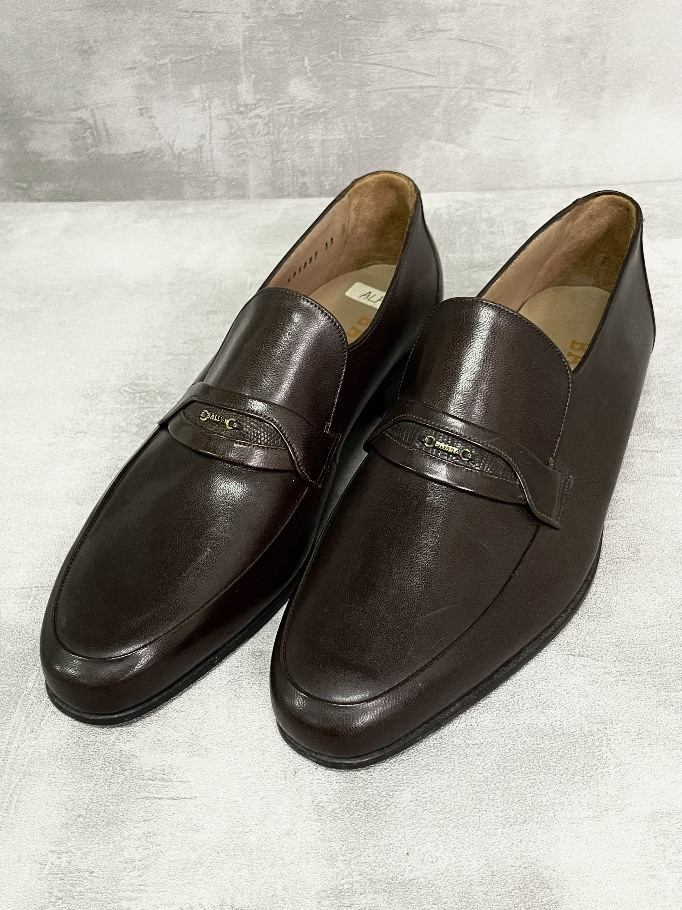 Bally Bally Brown Classic Business Style Shoes Size US 9.5 / IT 39.5 - 5 Thumbnail