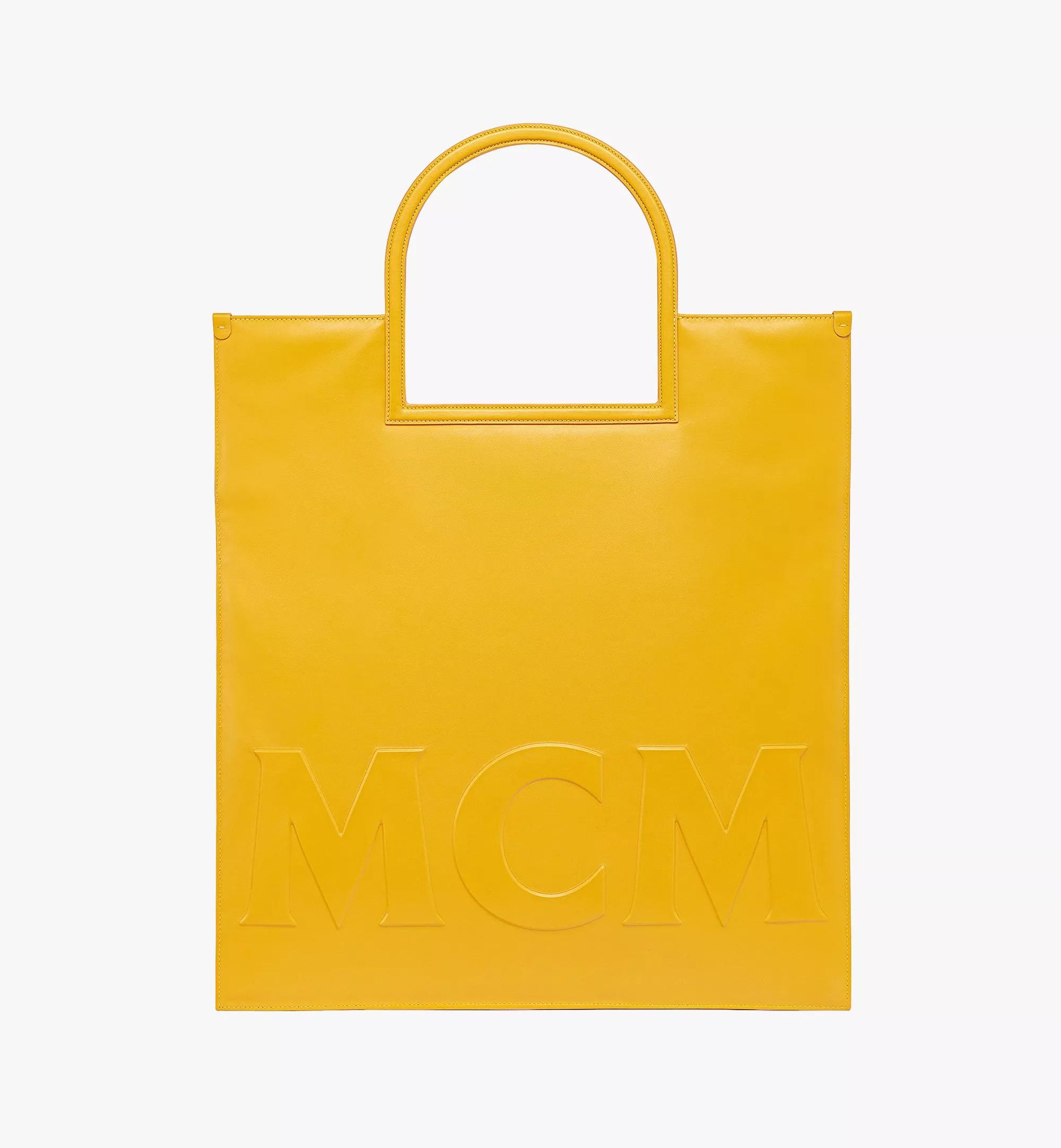 MCM o1mt1gz1224 Size: OS / Tote XLarge Bag in Yellow Size ONE SIZE - 3 Thumbnail