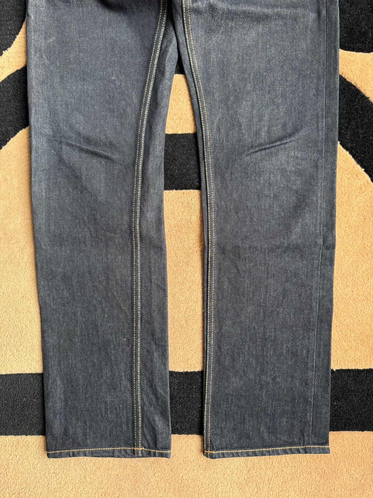 Evisu × Japanese Brand × Vintage evisu white daicock style denim jeans size：30x34 Size US 30 / EU 46 - 8 Thumbnail