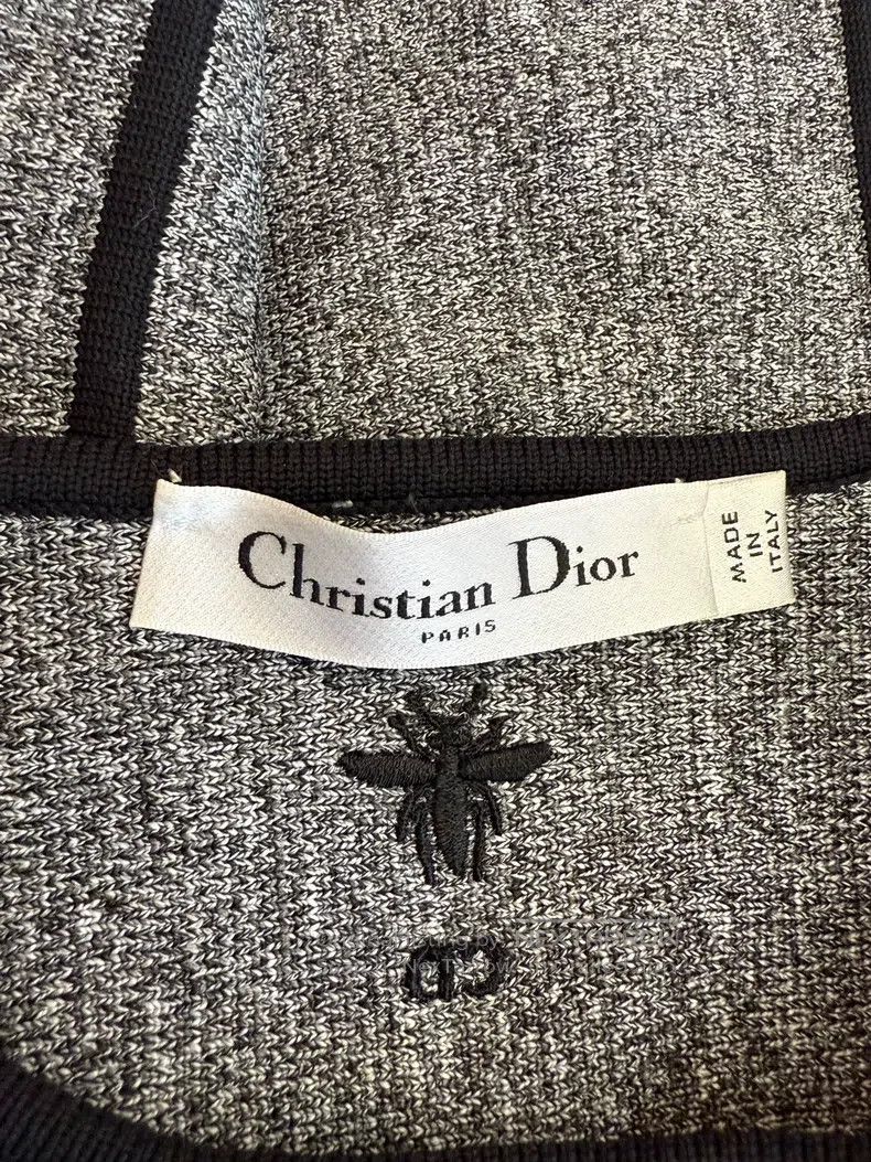 Dior Dior Bee embroidered logo knitted dress Size XS / US 0-2 / IT 36-38 - 4 Thumbnail