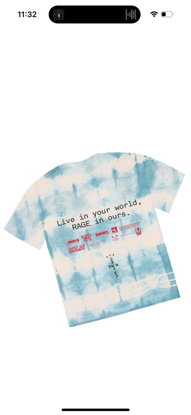 Travis Scott Travis Scott The Scotts World Tie Dye Size US L / EU 52-54 / 3 - 7 Thumbnail