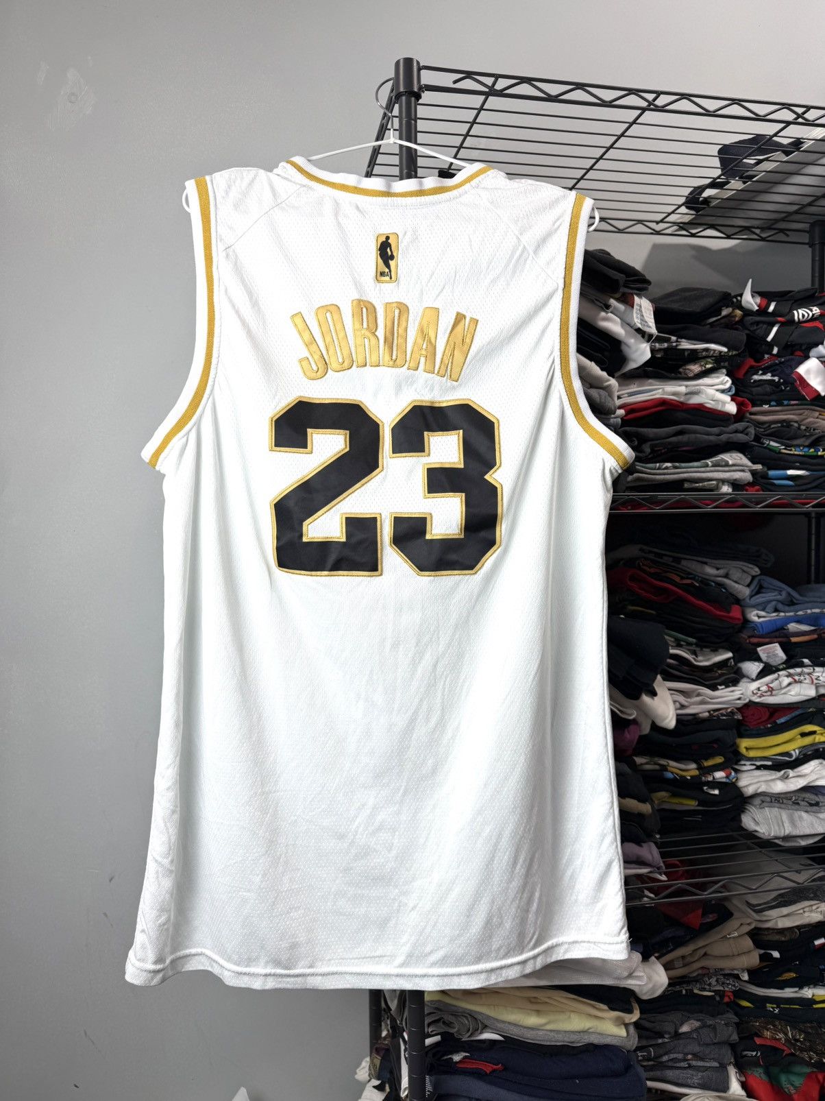 Nike Nike Michael Jordan 23 Number NBA Jersey Sleeveles Size US L / EU 52-54 / 3 - 1 Thumbnail
