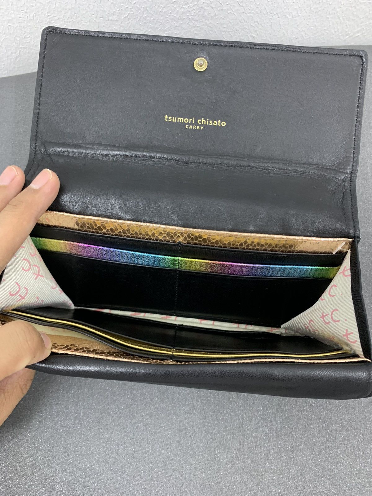 Issey Miyake JapaneseBrand Tsumori Chisato Leather Purse Long Wallet Size ONE SIZE - 8 Thumbnail