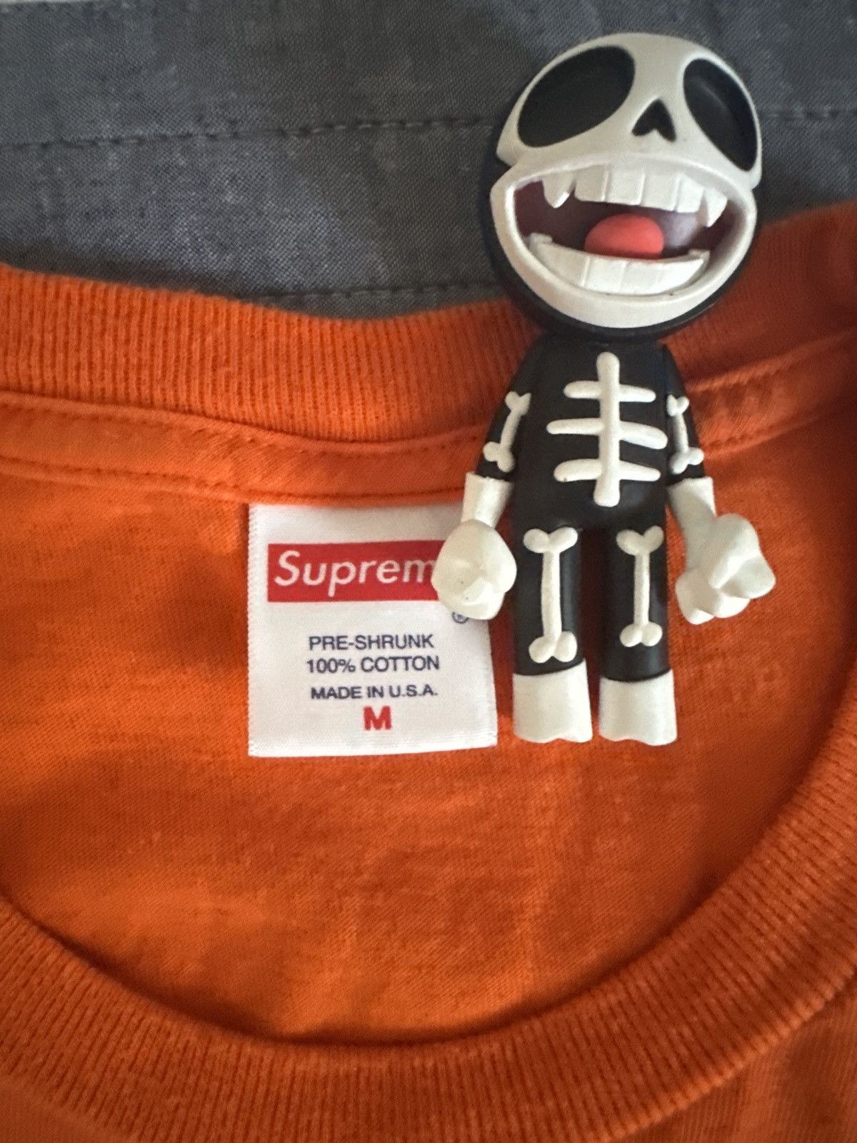 Supreme supreme shop tee orange ss20 Size US M / EU 48-50 / 2 - 4 Thumbnail