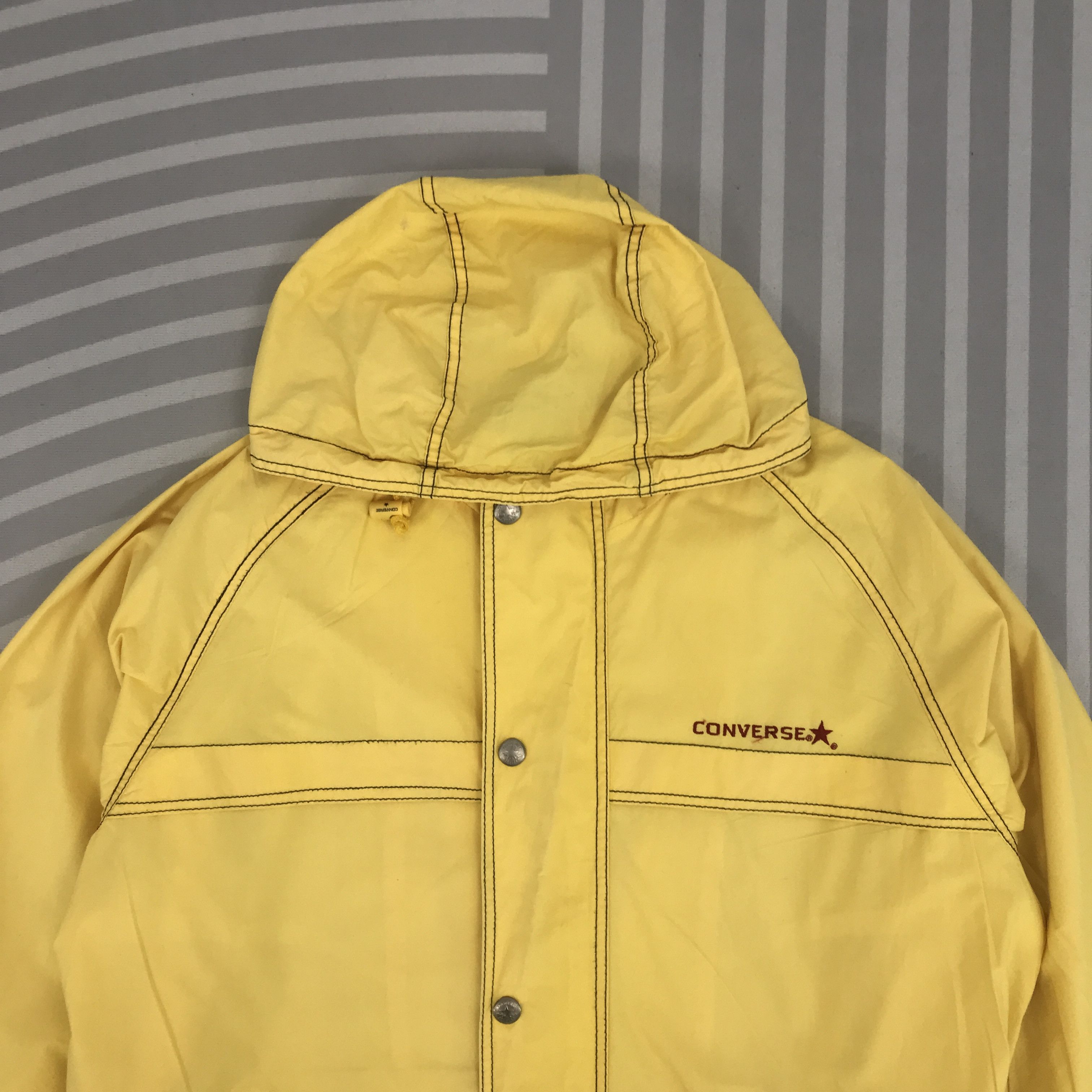 Converse × Vintage Vintage Converse Outdoor style zipper Jacket Size US M / EU 48-50 / 2 - 2 Thumbnail