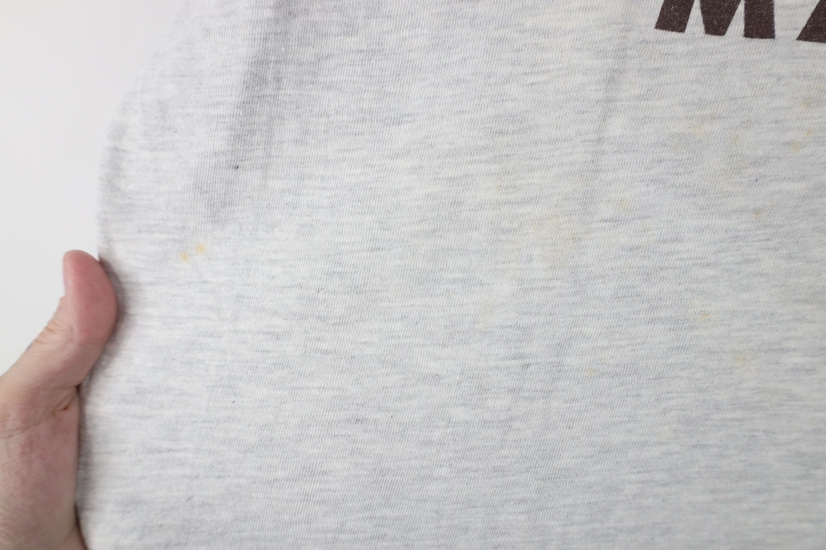 Hard Rock Cafe Vintage 90s Hard Rock Cafe Malta T-Shirt Heather Gray Size L / US 10 / IT 46 - 6 Thumbnail