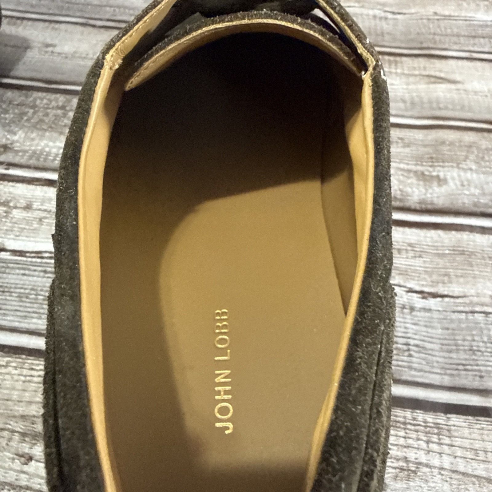 John Lobb JOHN LOBB Suede PIER BOAT Shoes Size 6 UK 7 US 40 EU Color G Size US 7 / EU 40 - 9 Thumbnail