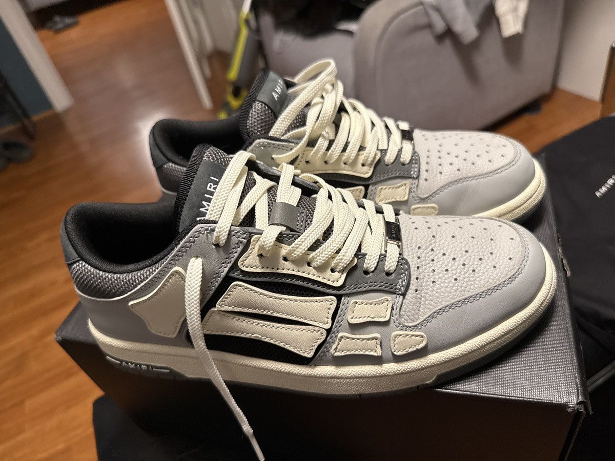 Amiri Amiri SkelTop Low Grey Size US 9 / EU 42 - 7 Thumbnail