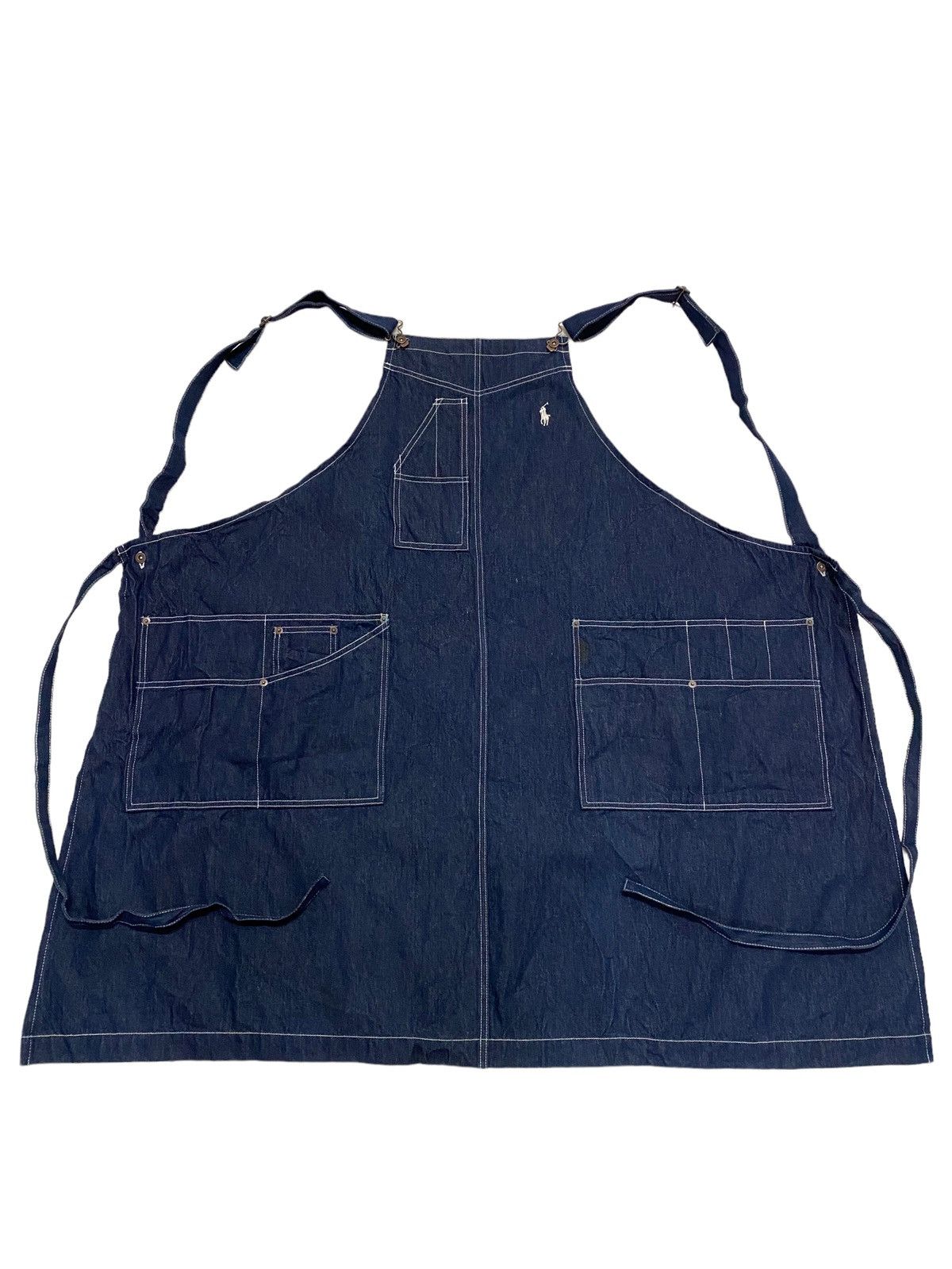 Ralph Lauren Indigo Denim Apron (C1)