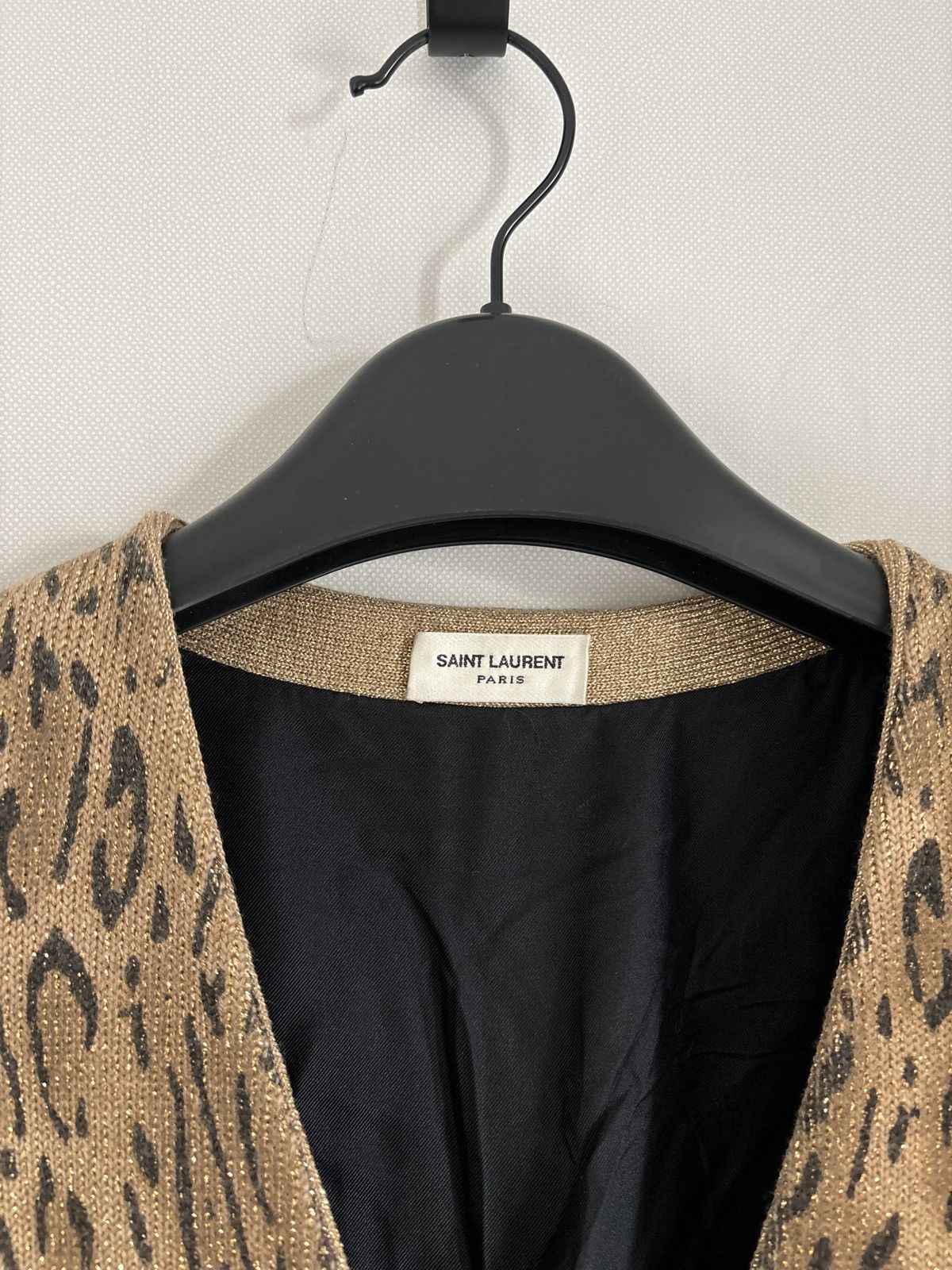 Saint Laurent Paris Saint Laurent Paris leopard print cardigan Size US S / EU 44-46 / 1 - 2 Thumbnail
