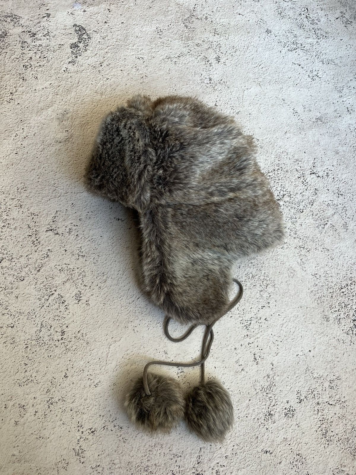 If Six Was Nine × Japanese Brand Crazy Fur Faux Trapper Mohair Hat Y2K Ushanka Size ONE SIZE - 5 Thumbnail
