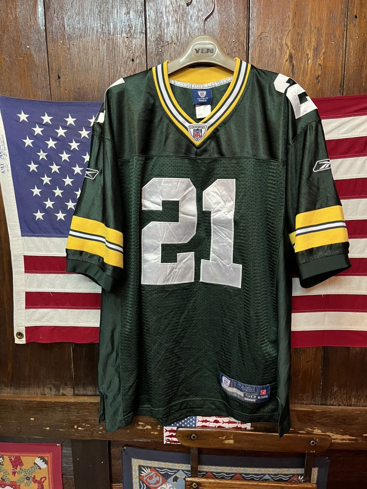 Reebok Reebok NFL Equipment On-Field Jersey – Green Bay Packers Size US M / EU 48-50 / 2 - 1 Thumbnail