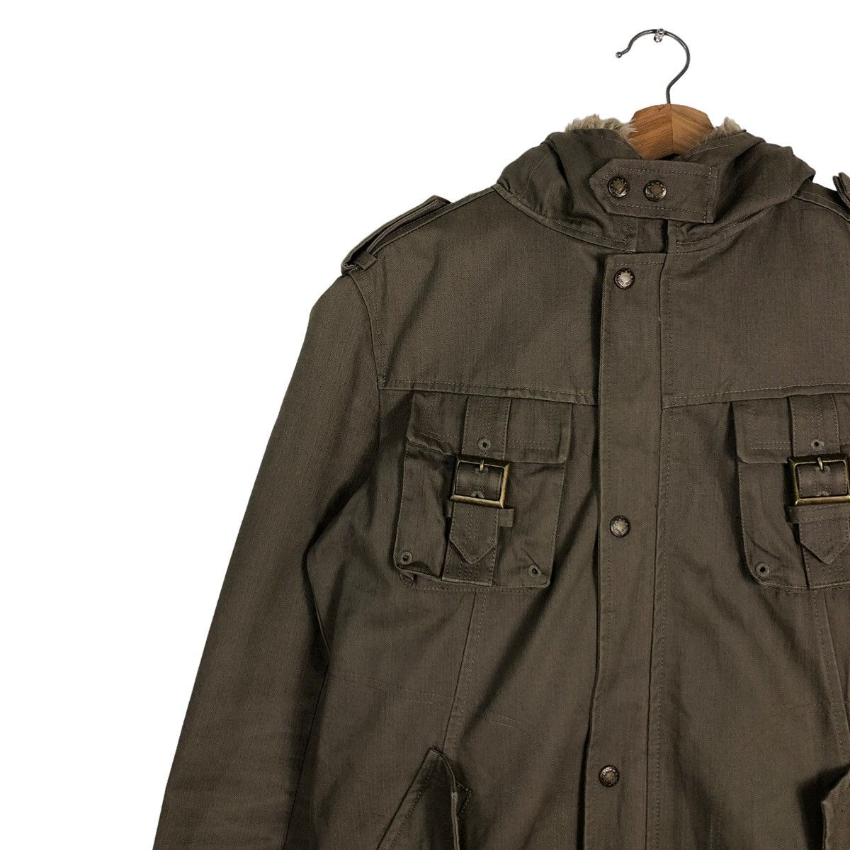 Japanese Brand 🔥Vintage Military Parka Jacket Fish Tail Klein Plus Homme Size US M / EU 48-50 / 2 - 7 Thumbnail