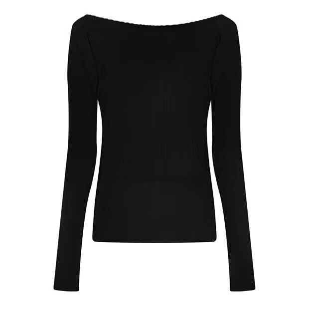 Jacquemus o1g2r1mq1024 Long Sleeve T-Shirts in Black Size M / US 6-8 / IT 42-44 - 2 Thumbnail