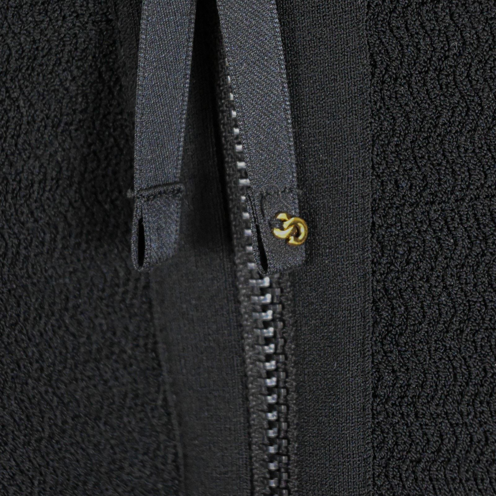 St. John ST. JOHN Collection $895 Black Zip Front Knit Jacket Large Size L / US 10 / IT 46 - 8 Thumbnail