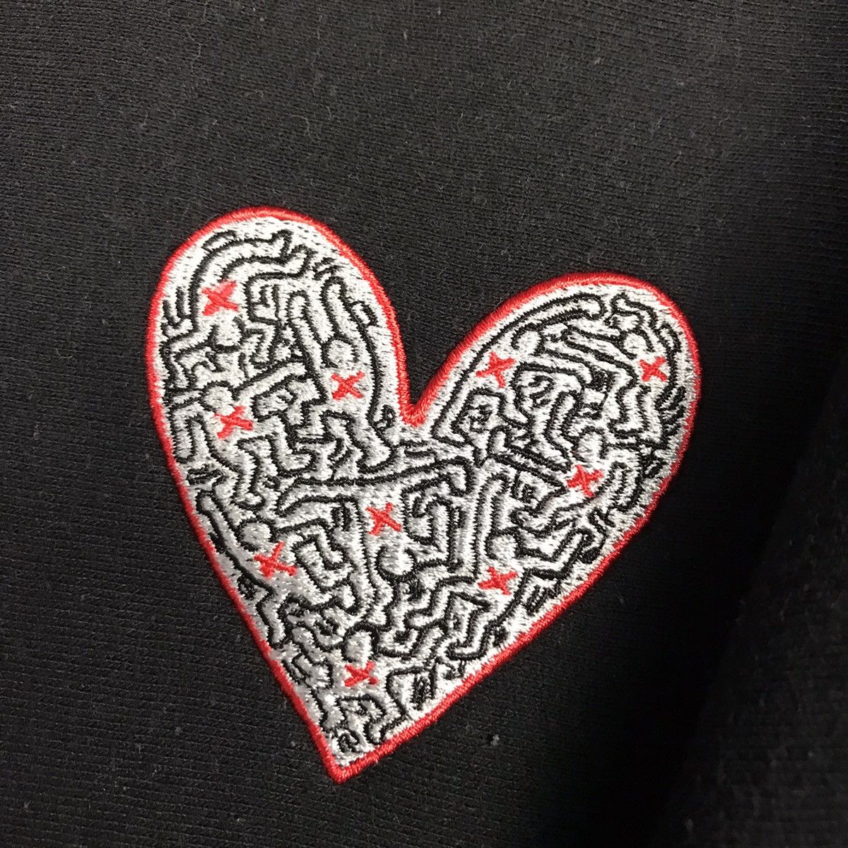 Japanese Brand × Keith Haring KEITH HARING X WEGO LOVE DESIGN SWEATSHIRT Size US M / EU 48-50 / 2 - 5 Thumbnail