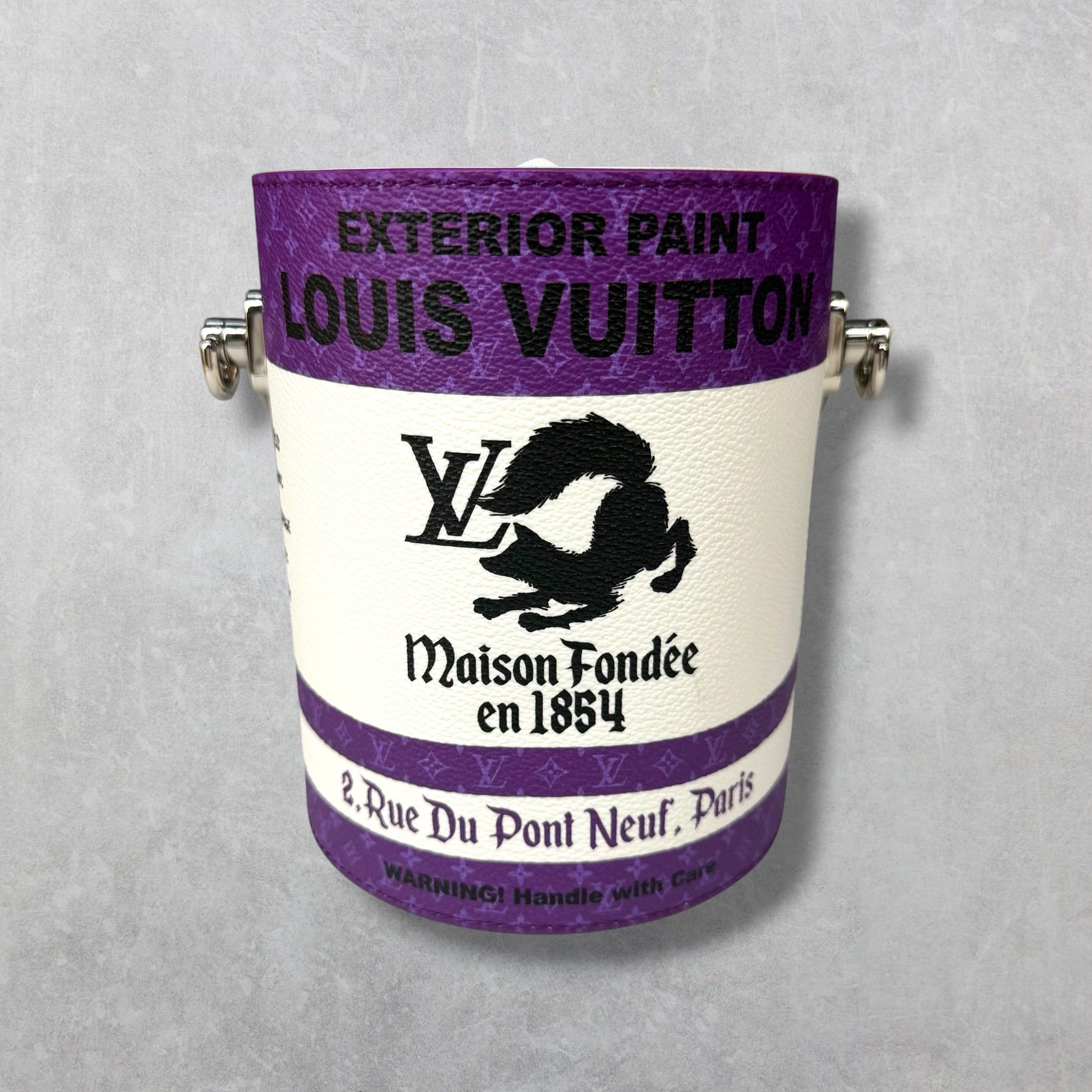 Louis Vuitton Louis Vuitton Purple Paint Can Bag Size ONE SIZE - 1 Thumbnail