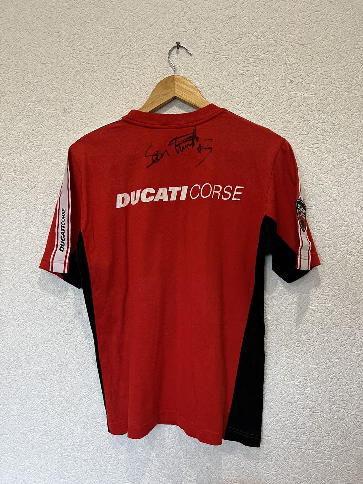 Vintage Vintage Ducati Racing Red T Shirt Size US S / EU 44-46 / 1 - 5 Thumbnail