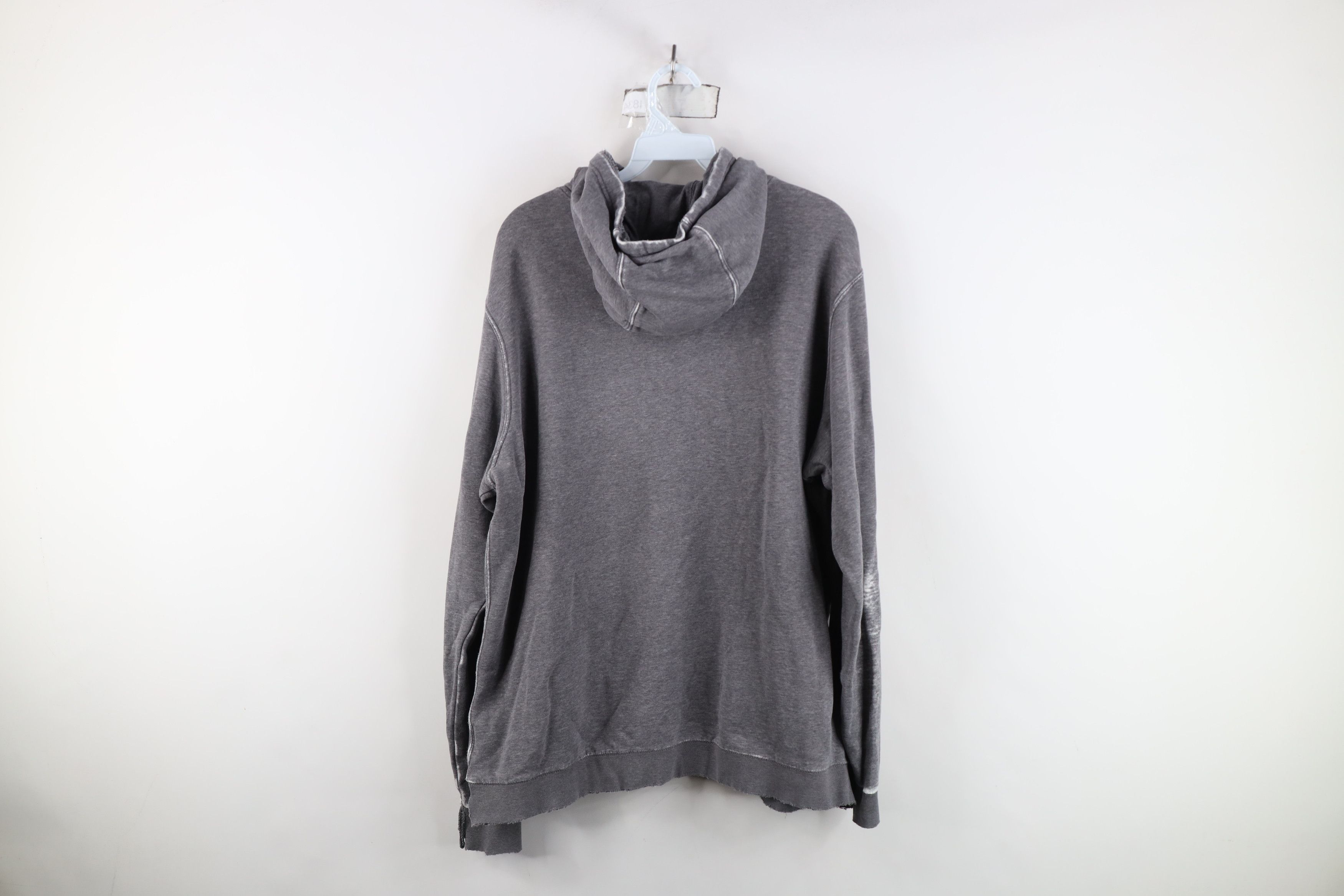 Nike Vintage Nike Travis Scott Mini Swoosh Hoodie Sweatshirt Gray Size US XL / EU 56 / 4 - 15 Thumbnail