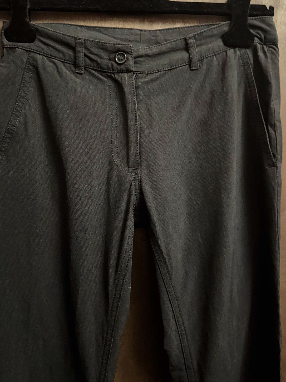 Maison Margiela margiela vintage black wool silk pants 30 it wo Size 27" / US 4 / IT 40 - 7 Thumbnail